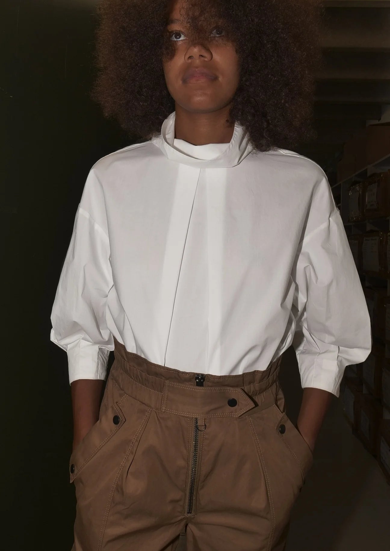 Aellish Blouse - White