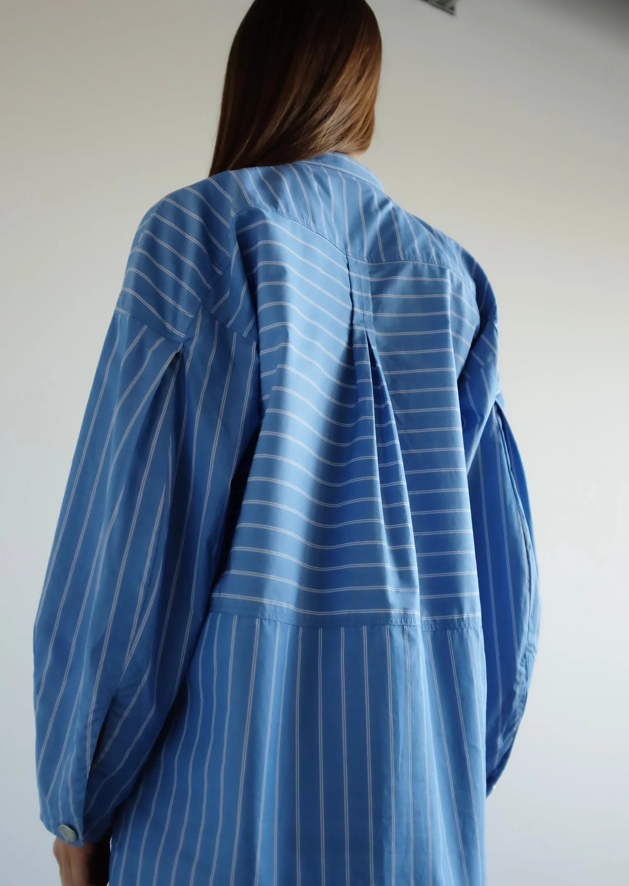Famke Blouse - Blue Stripe