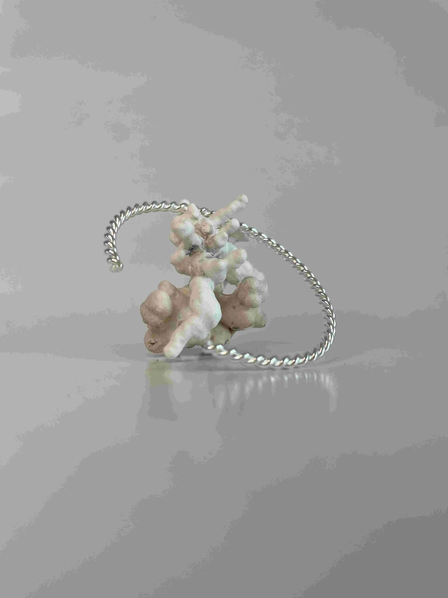 Armspange swirl silber - noёmvri fashion label