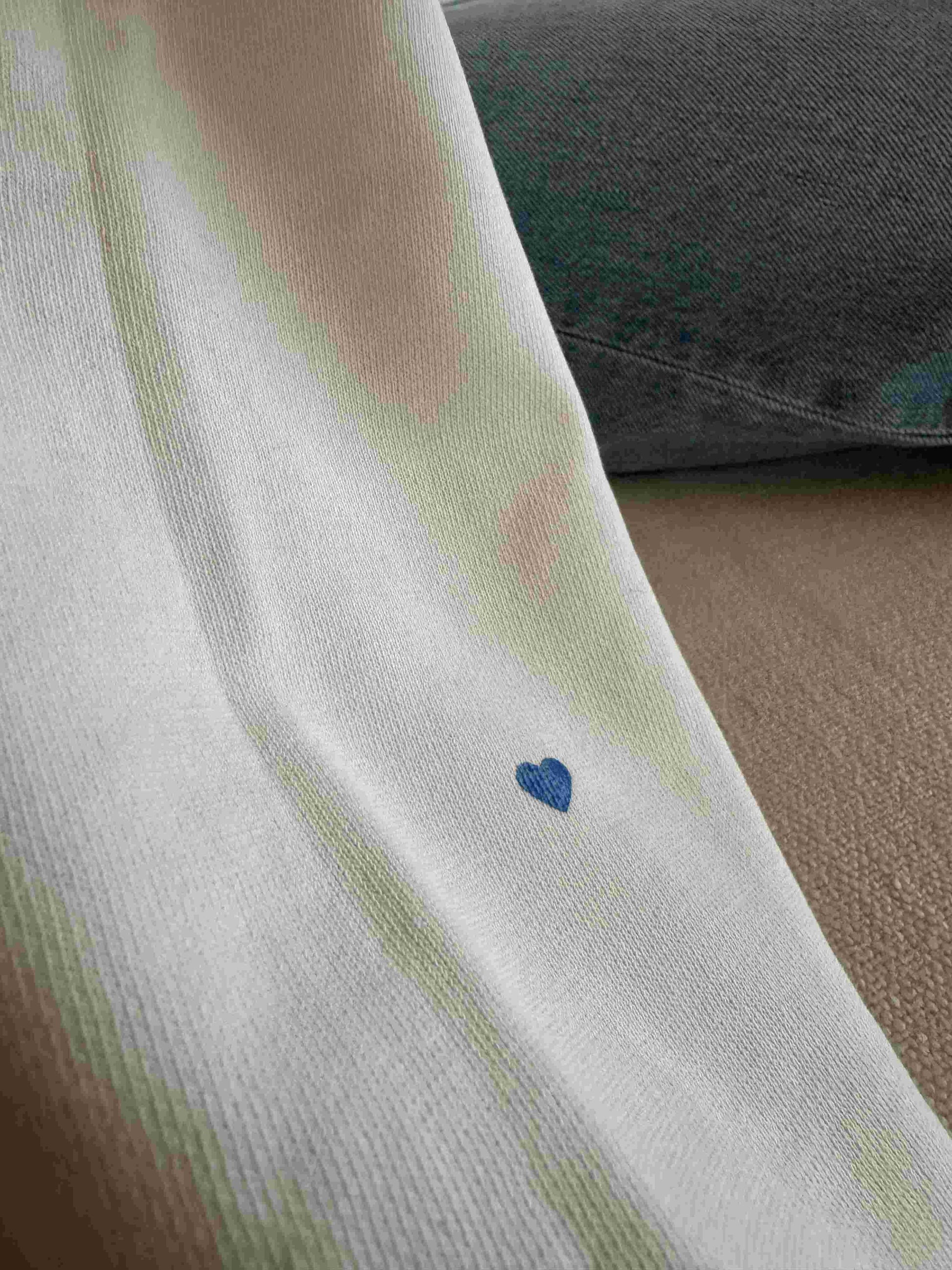 BLUE HEART - Sweatshirt - noёmvri fashion label