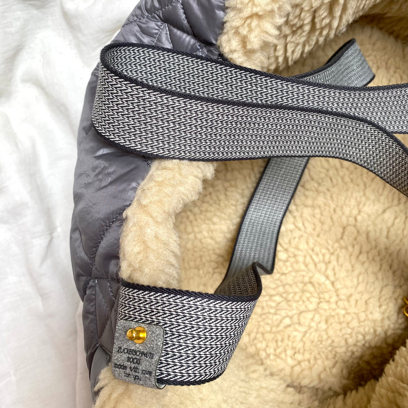 Teddy Dog or not DOG Bag hellgrau