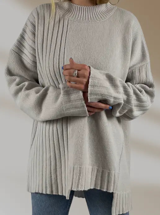 Frances Strickpullover, grau - noёmvri fashion label