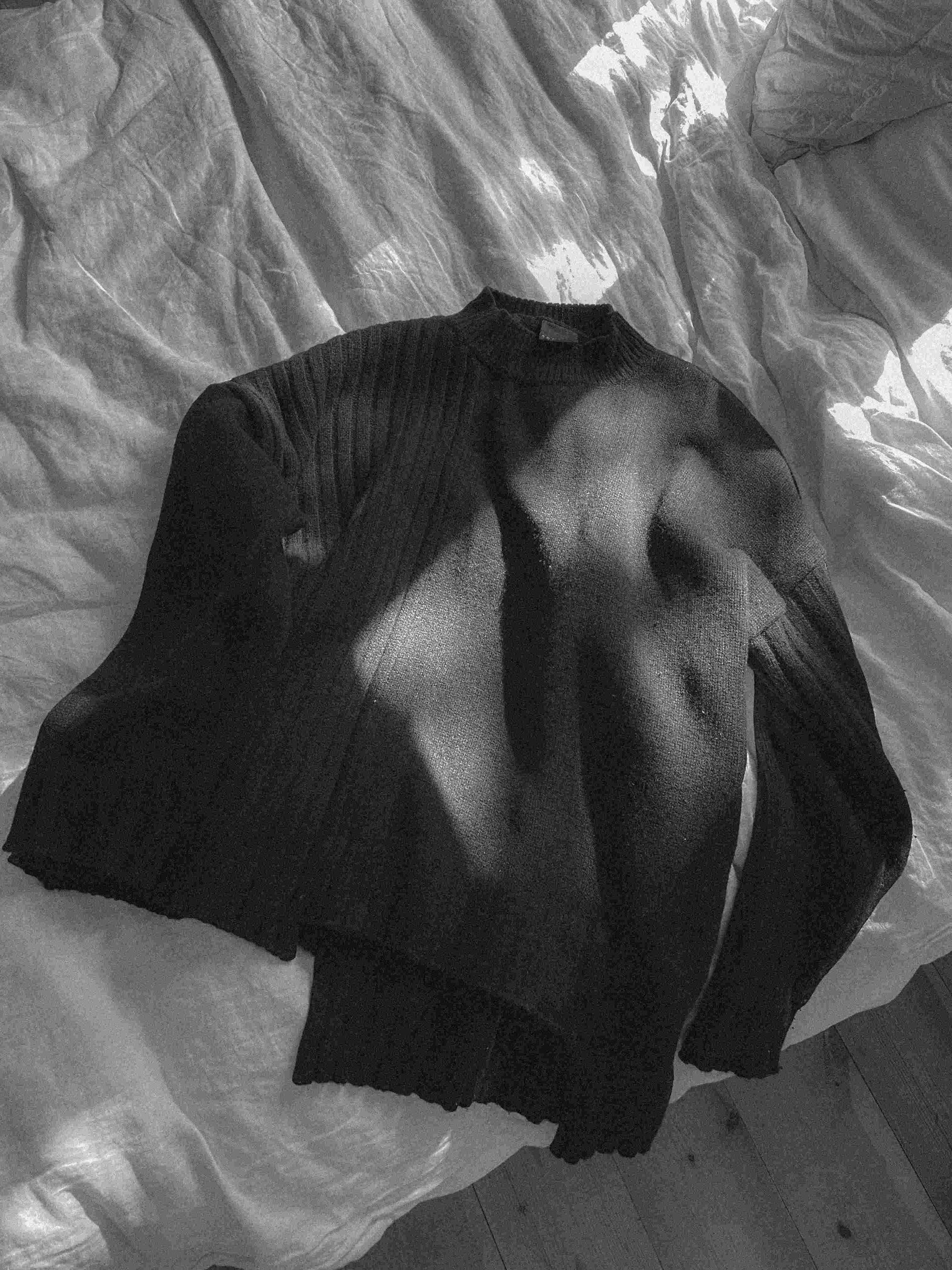 Frances Strickpullover, schwarz - noёmvri fashion label