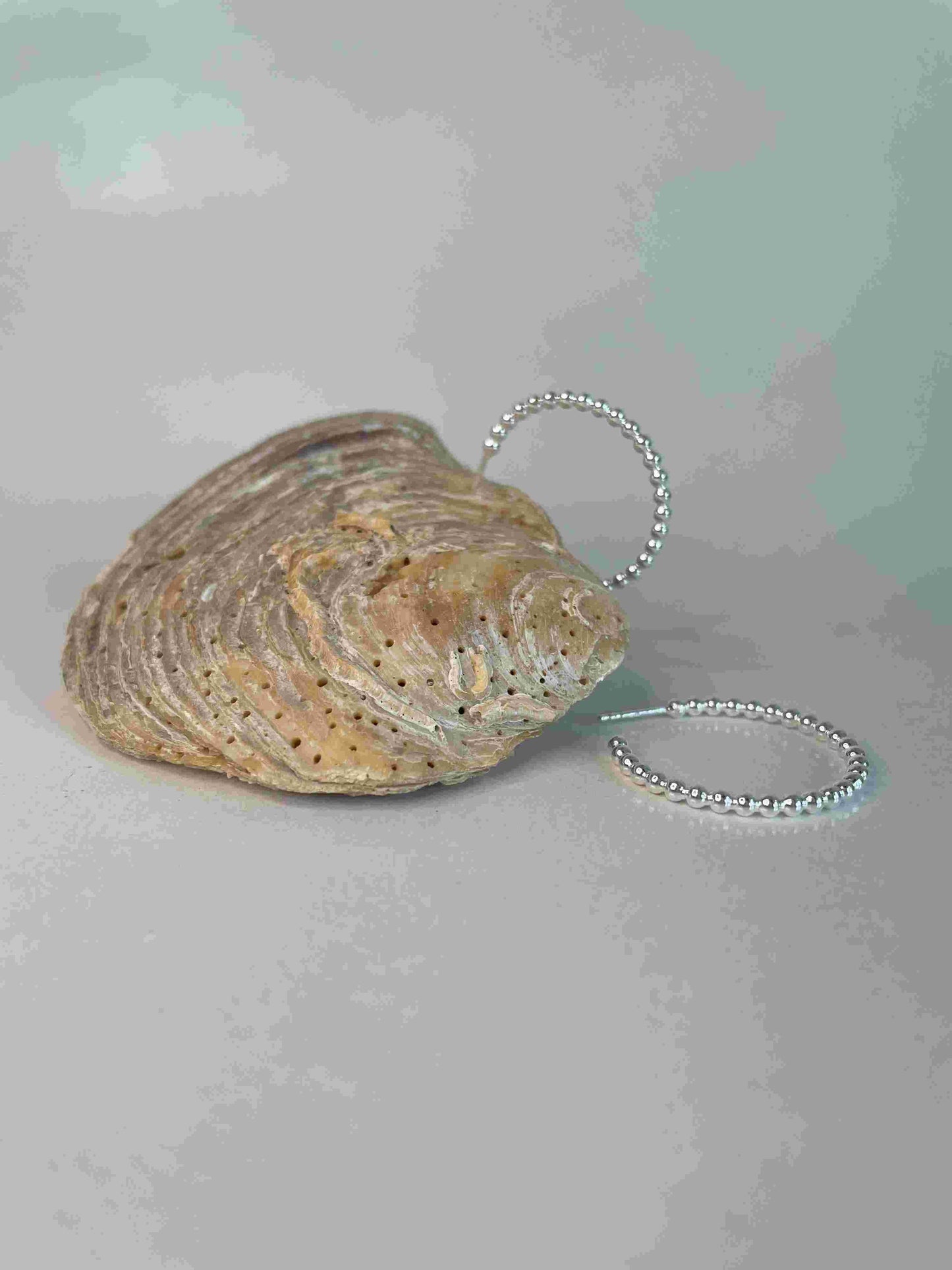 Kugel Creole - Lucy big silber - noёmvri fashion label