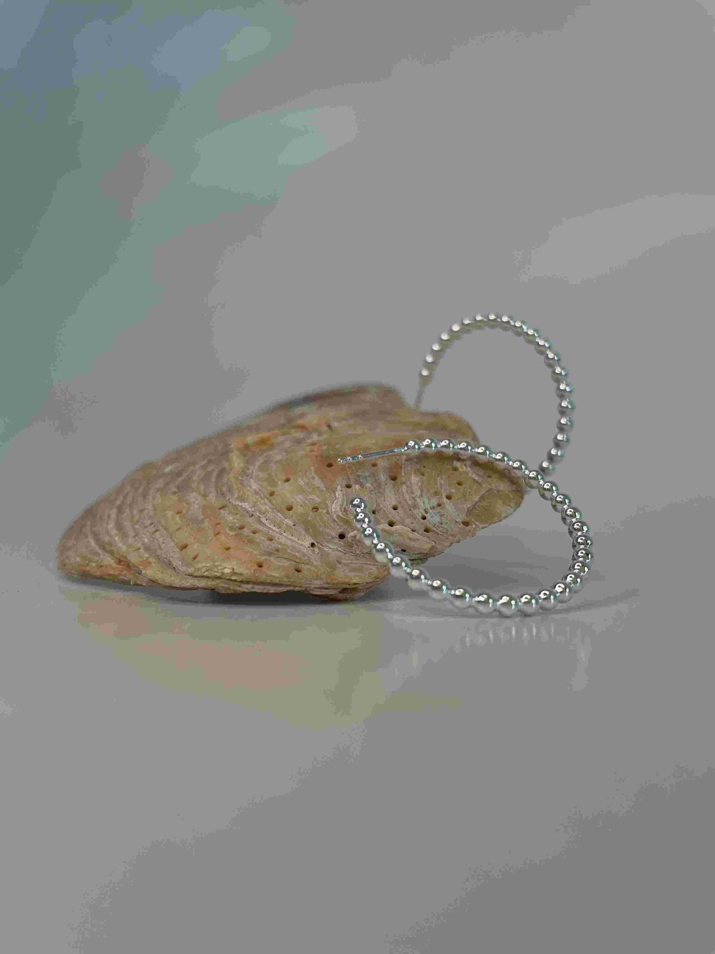 Kugel Creole - Lucy big silber - noёmvri fashion label