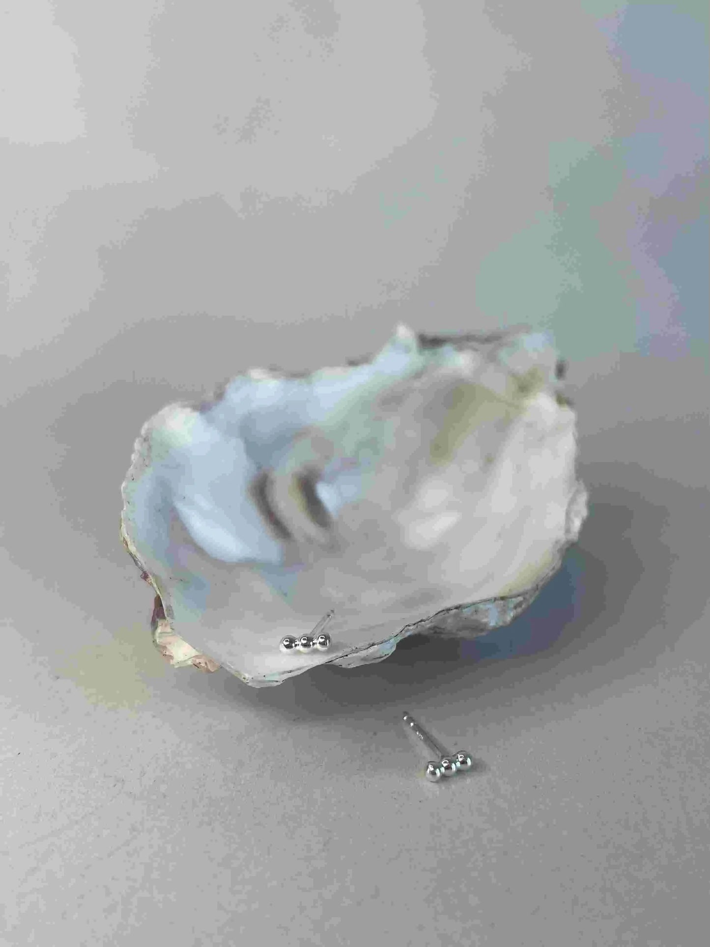 Kugelohrstecker silber - noёmvri fashion label