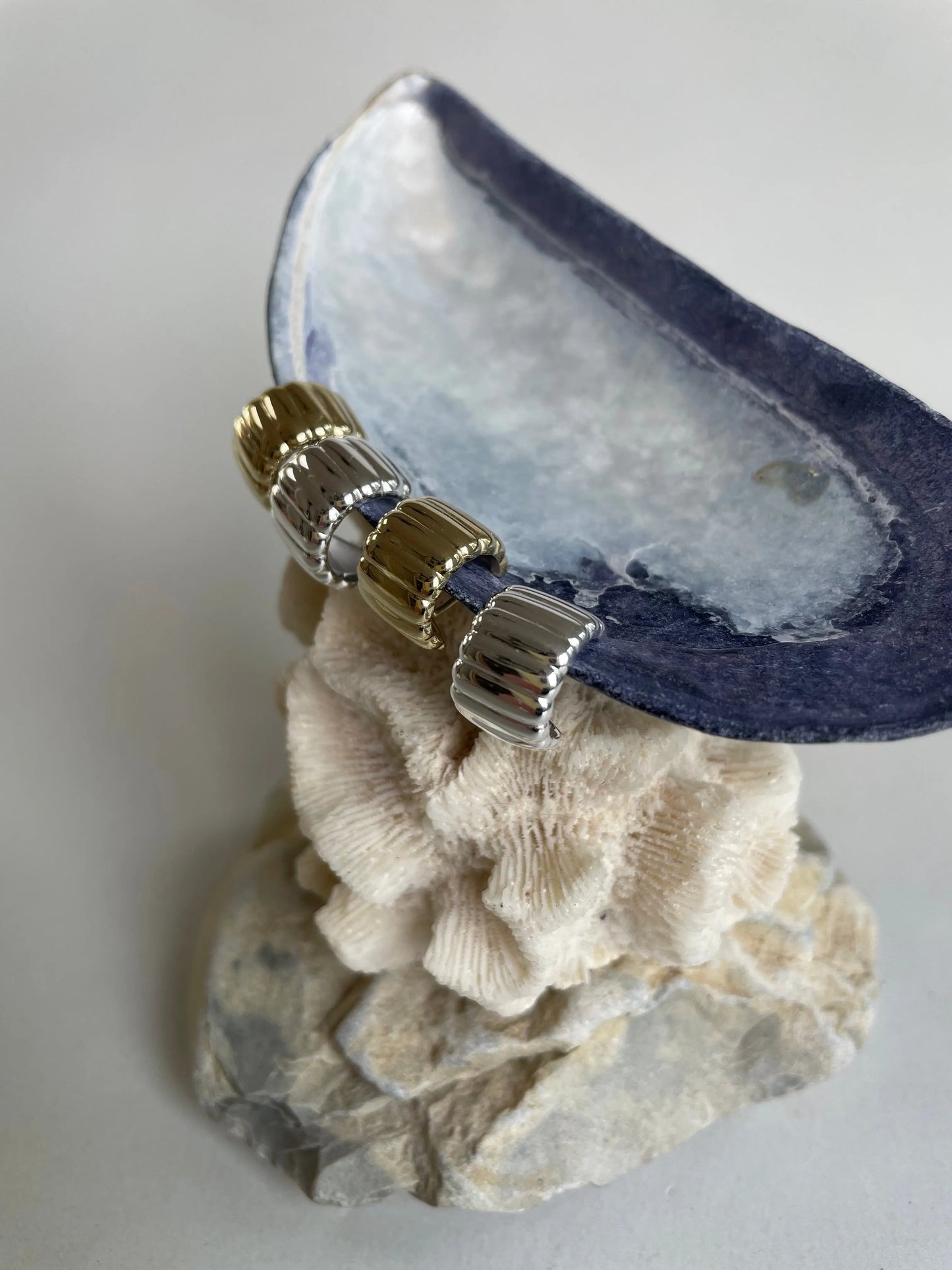 Liniencreole Silber - noёmvri fashion label