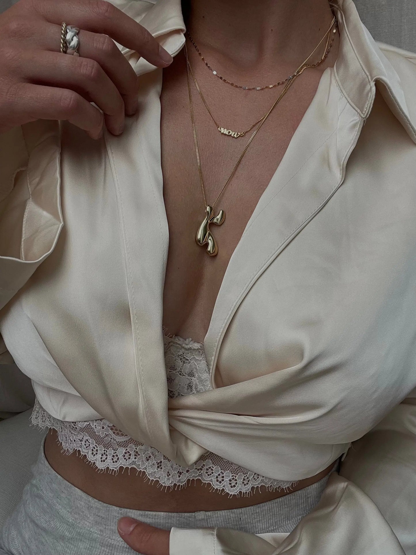 Liv Kette gold long - noёmvri fashion label