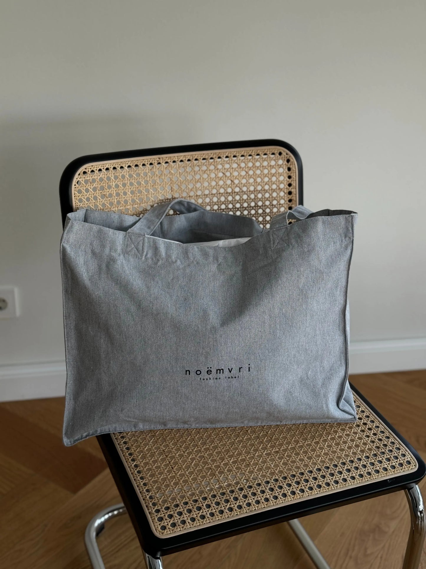 Noëmvri Tote Bag grey - noёmvri fashion label