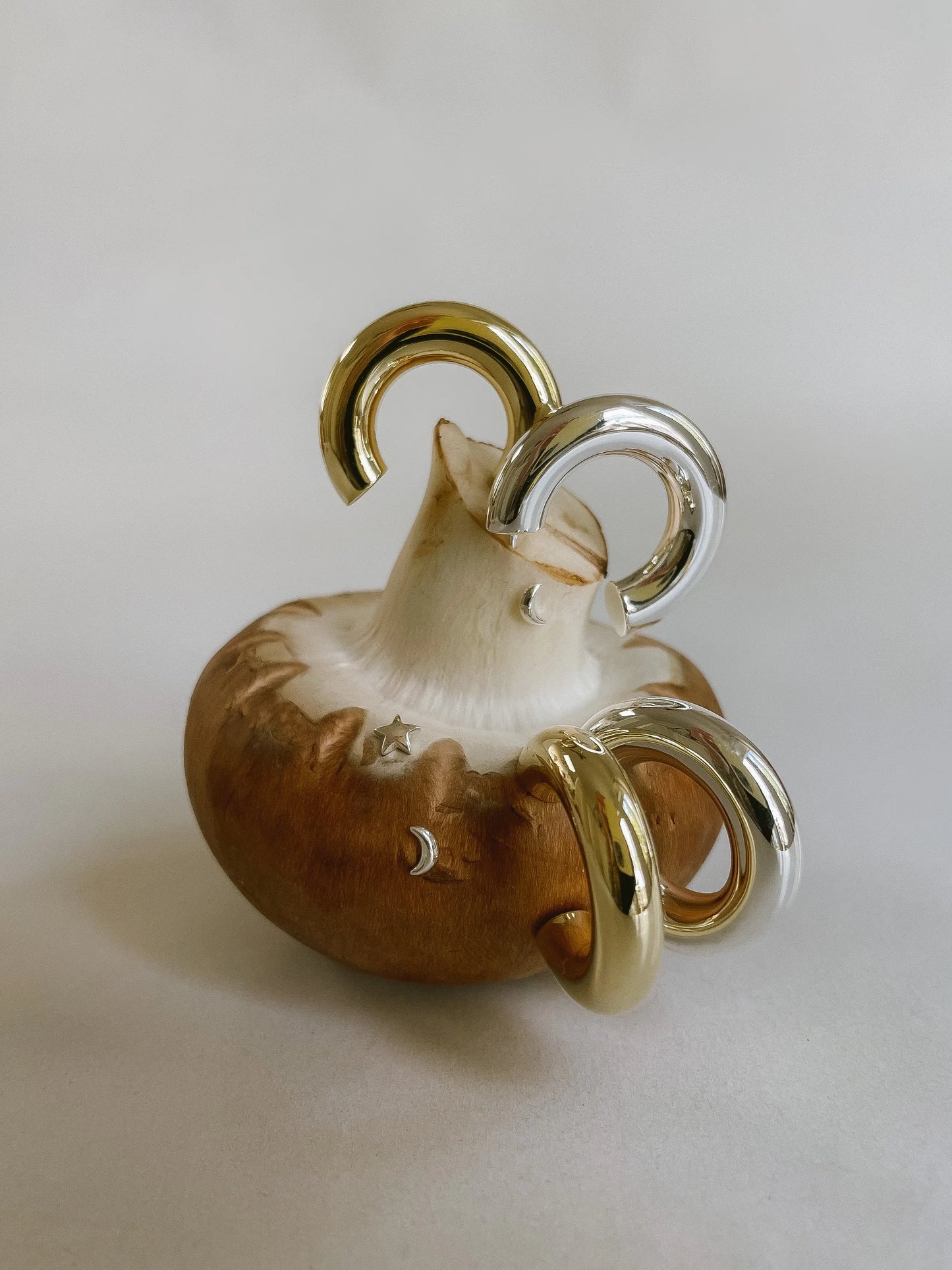 Ruby Creolen silber - noёmvri fashion label