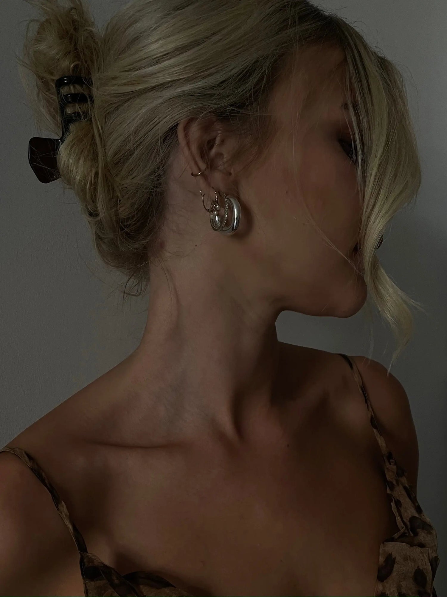 Ruby Creolen silber - schmuck - noёmvri fashion label