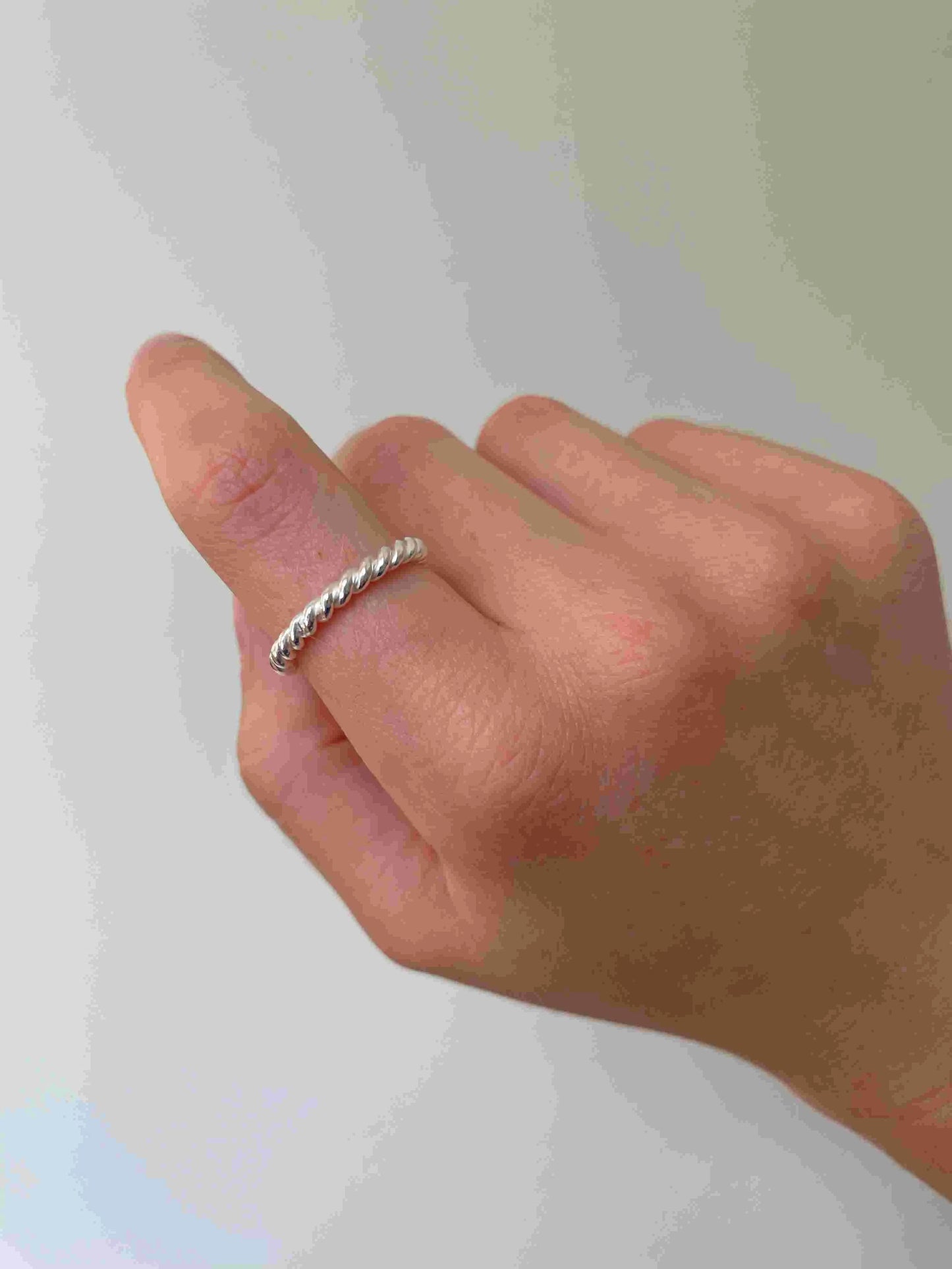 Swirl Ring silber - noёmvri fashion label