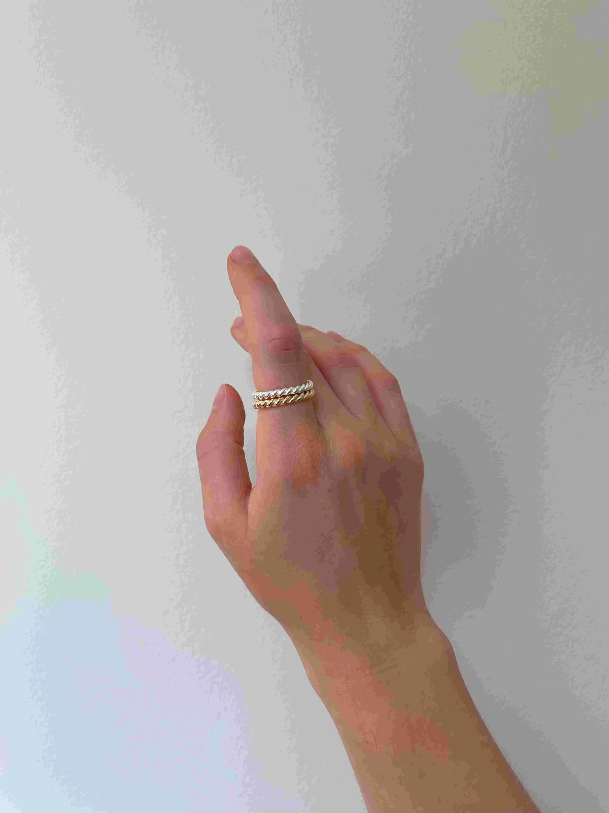 Swirl Ring silber - noёmvri fashion label