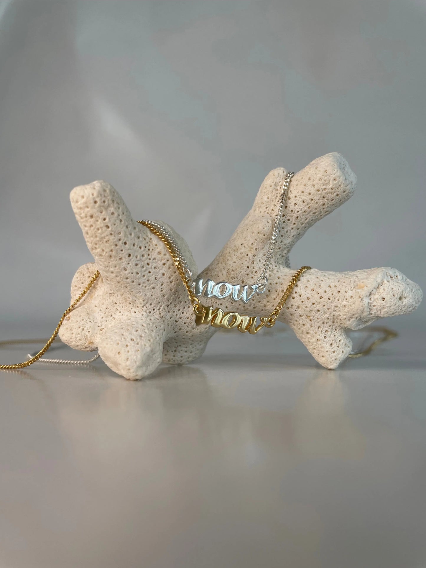 now Kette Silber - noёmvri fashion label