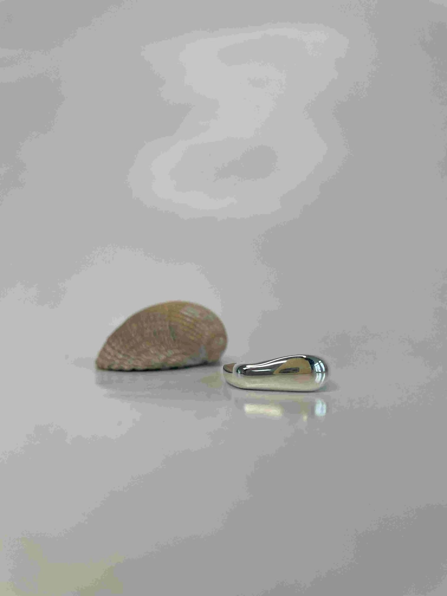 organischer Ring small silber - noёmvri fashion label