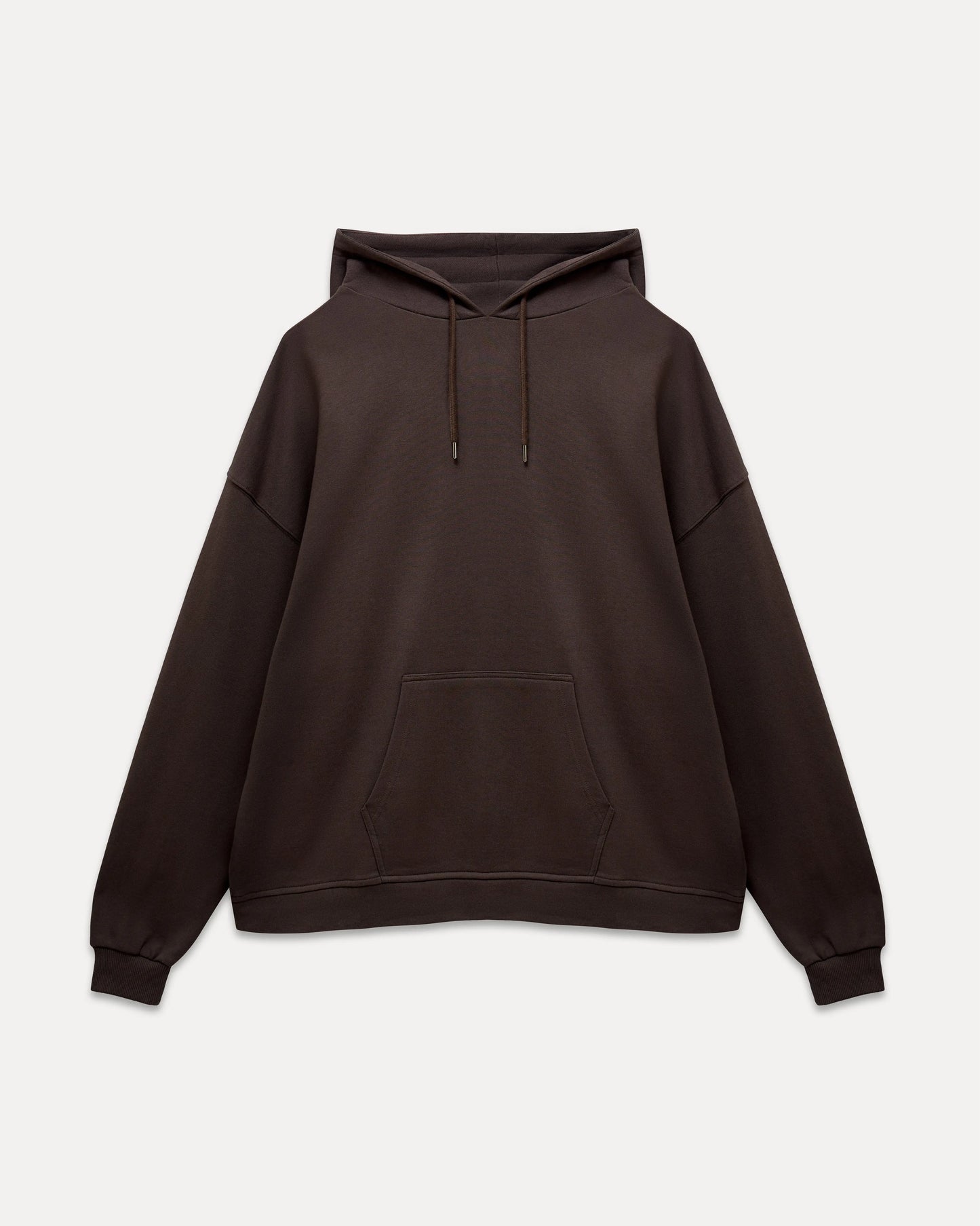 oversized Hoodie / seal brown - noёmvri fashion label