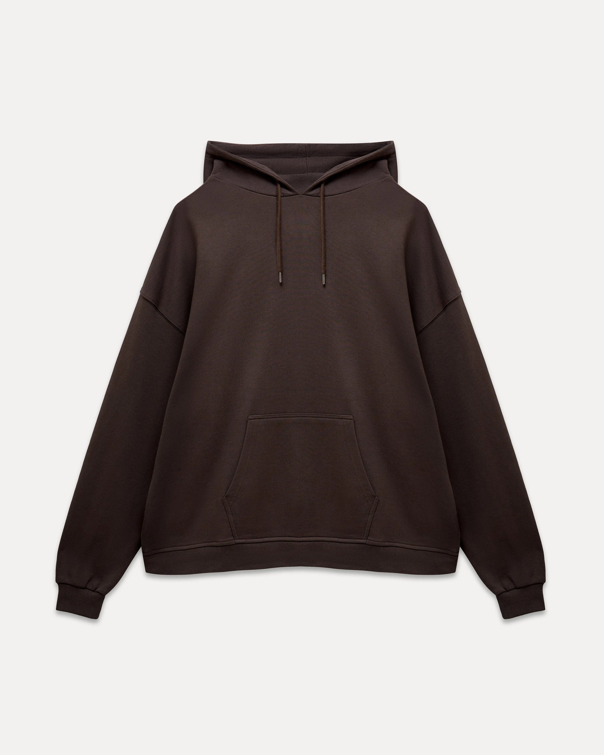 oversized Hoodie / seal brown - noёmvri fashion label