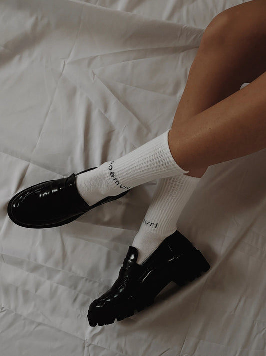 2er Pack Logo Tennissocken - noёmvri fashion label