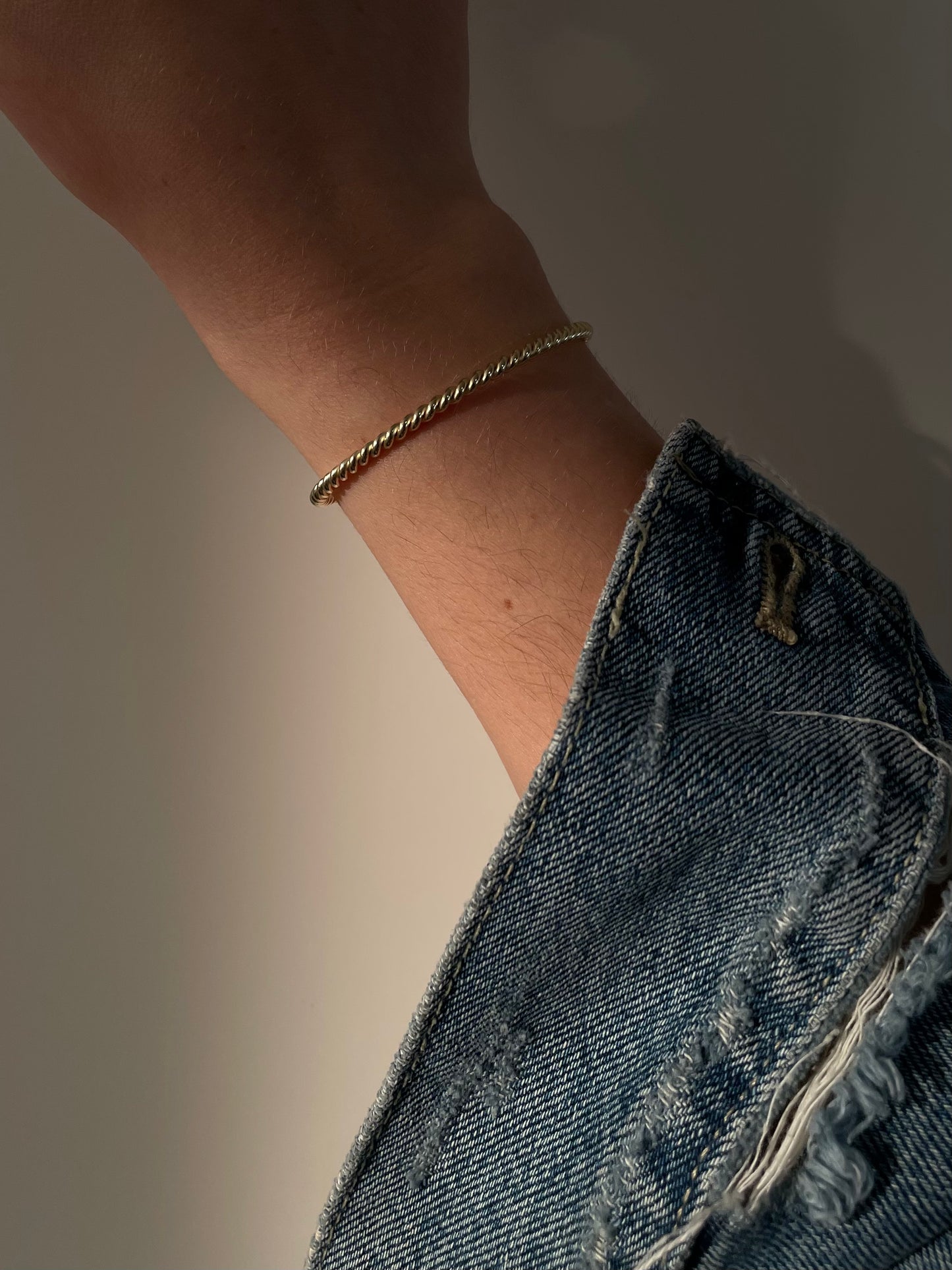 Armspange swirl gold - noёmvri fashion label