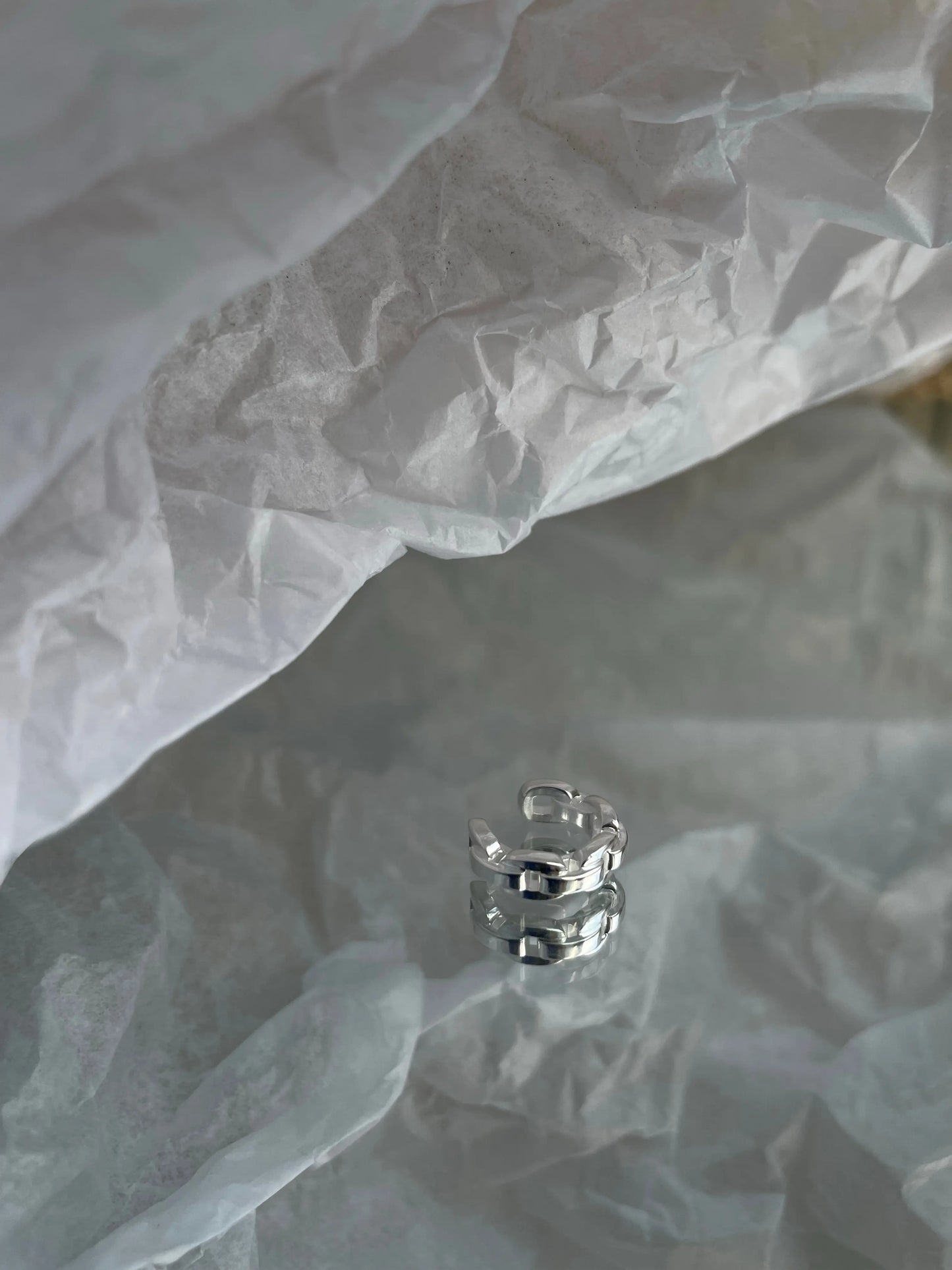 Chain earcuff silber - noёmvri fashion label