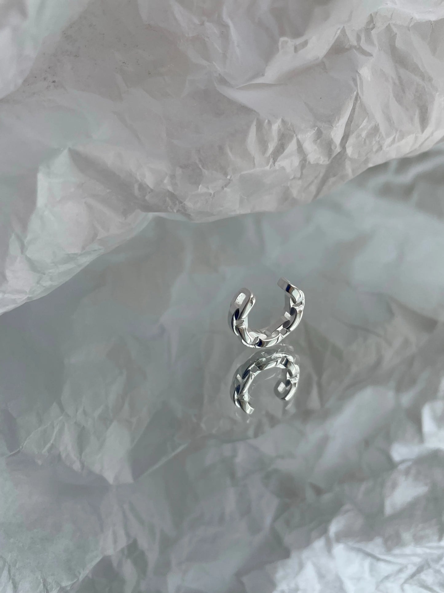 Chain earcuff silber - noёmvri fashion label
