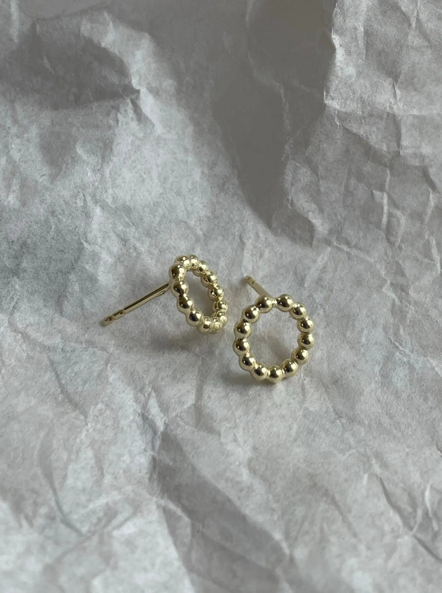 Elsa Kugelohrstecker gold - noёmvri fashion label