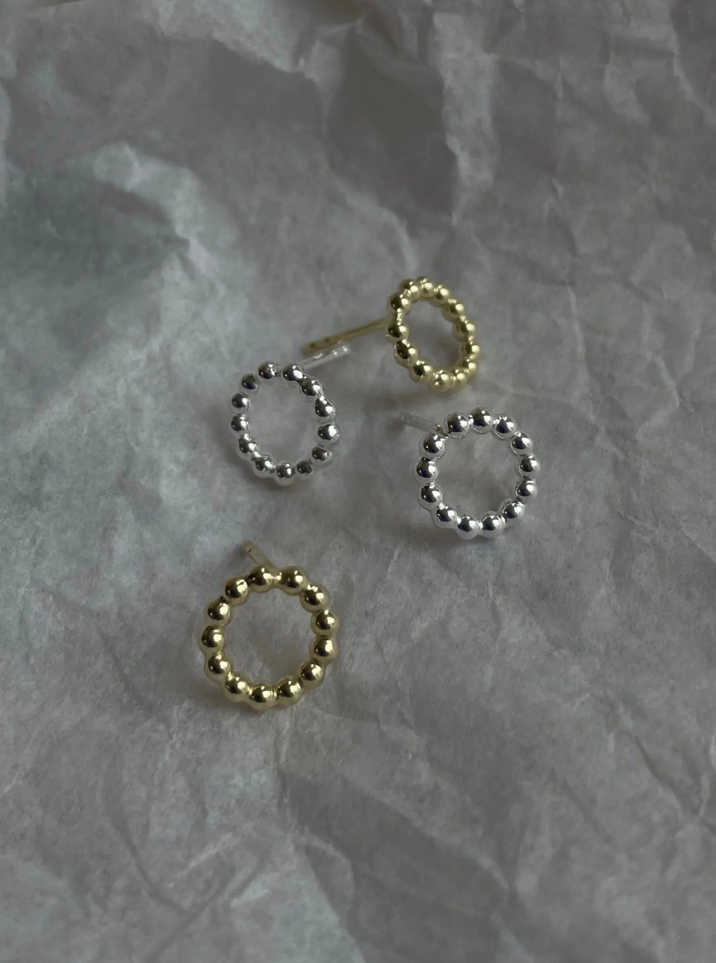 Elsa Kugelohrstecker silber - noёmvri fashion label