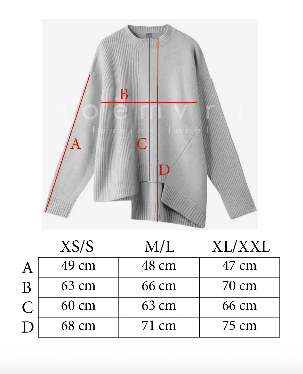 Frances Strickpullover, grau - noёmvri fashion label