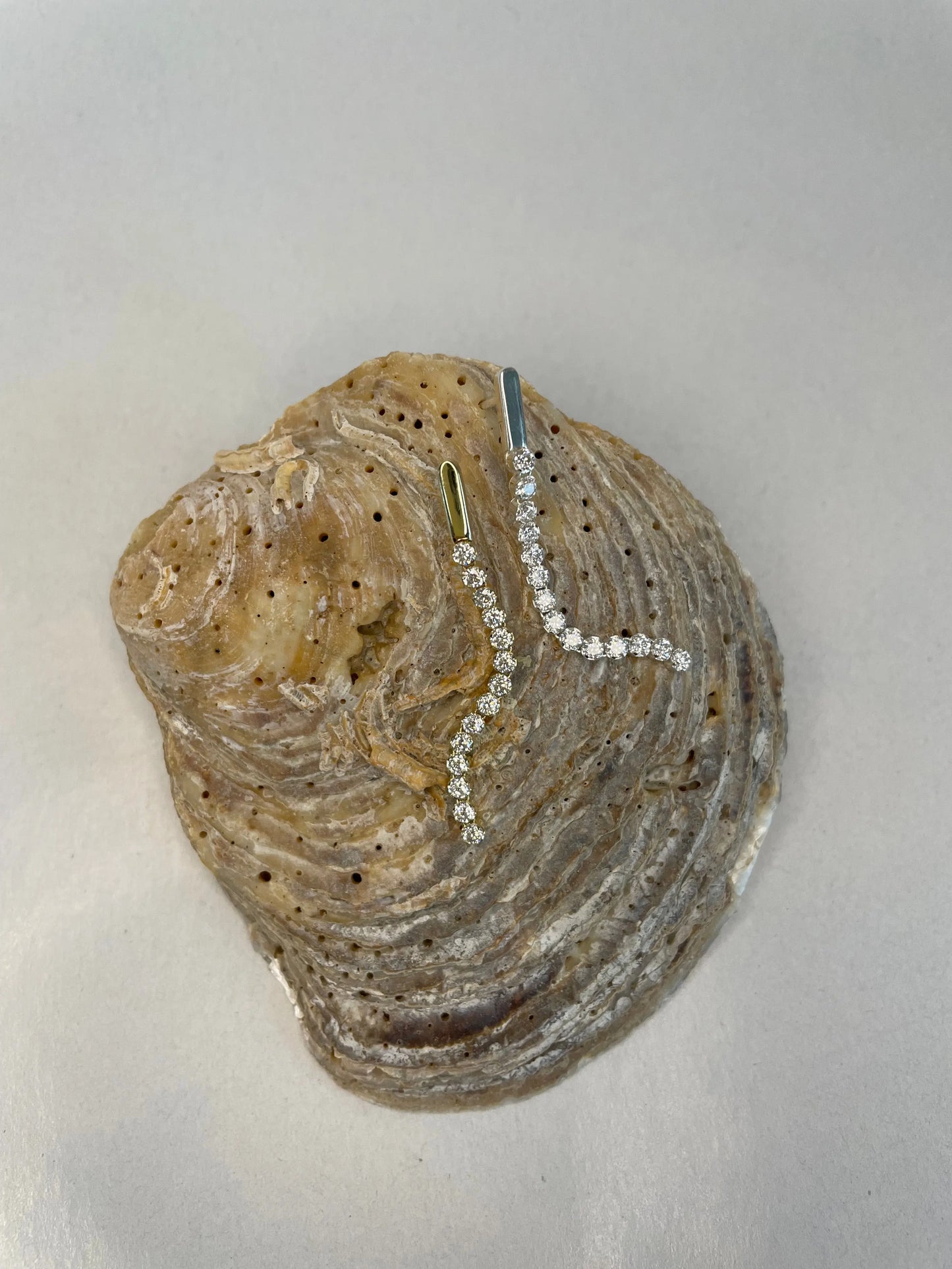 Glitzerohrringe silber - noёmvri fashion label