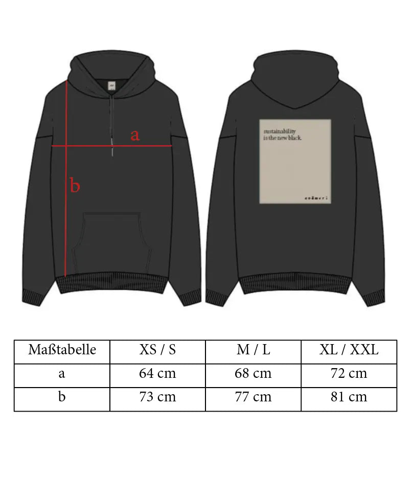 Hoodie Rebell - noёmvri fashion label