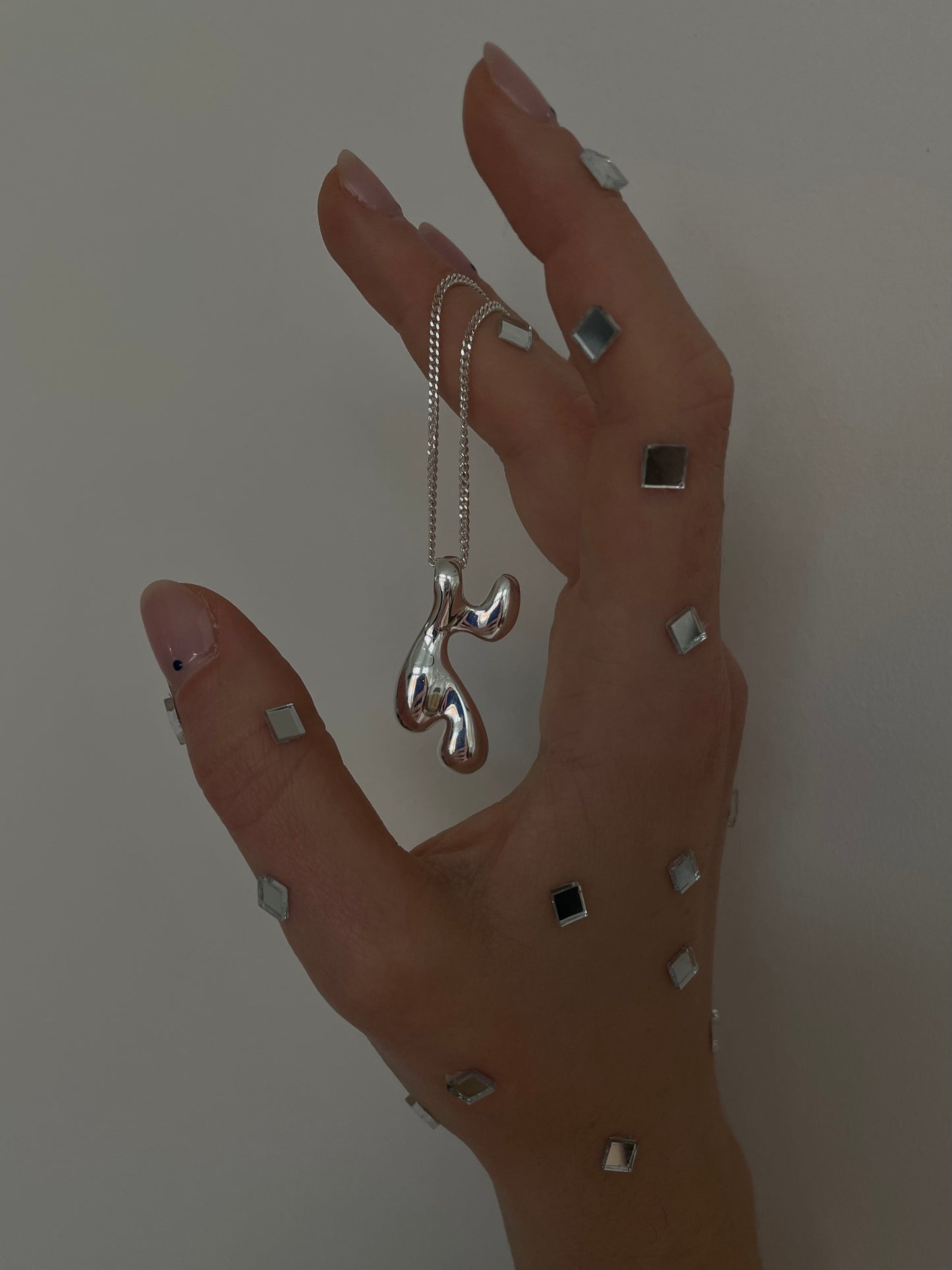 Kettenanhänger Carrie silber - noёmvri fashion label