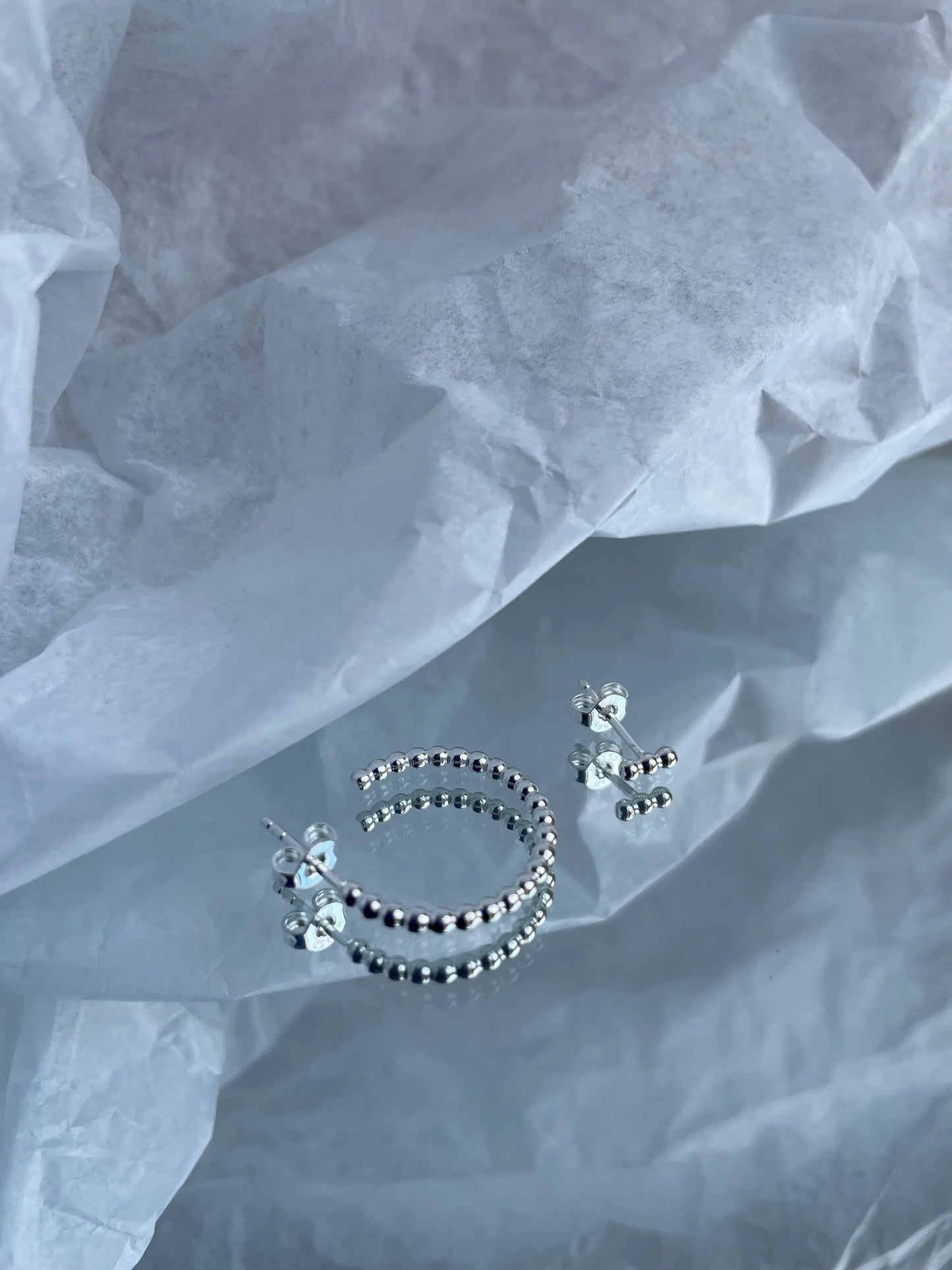 Kugelohrstecker silber - noёmvri fashion label