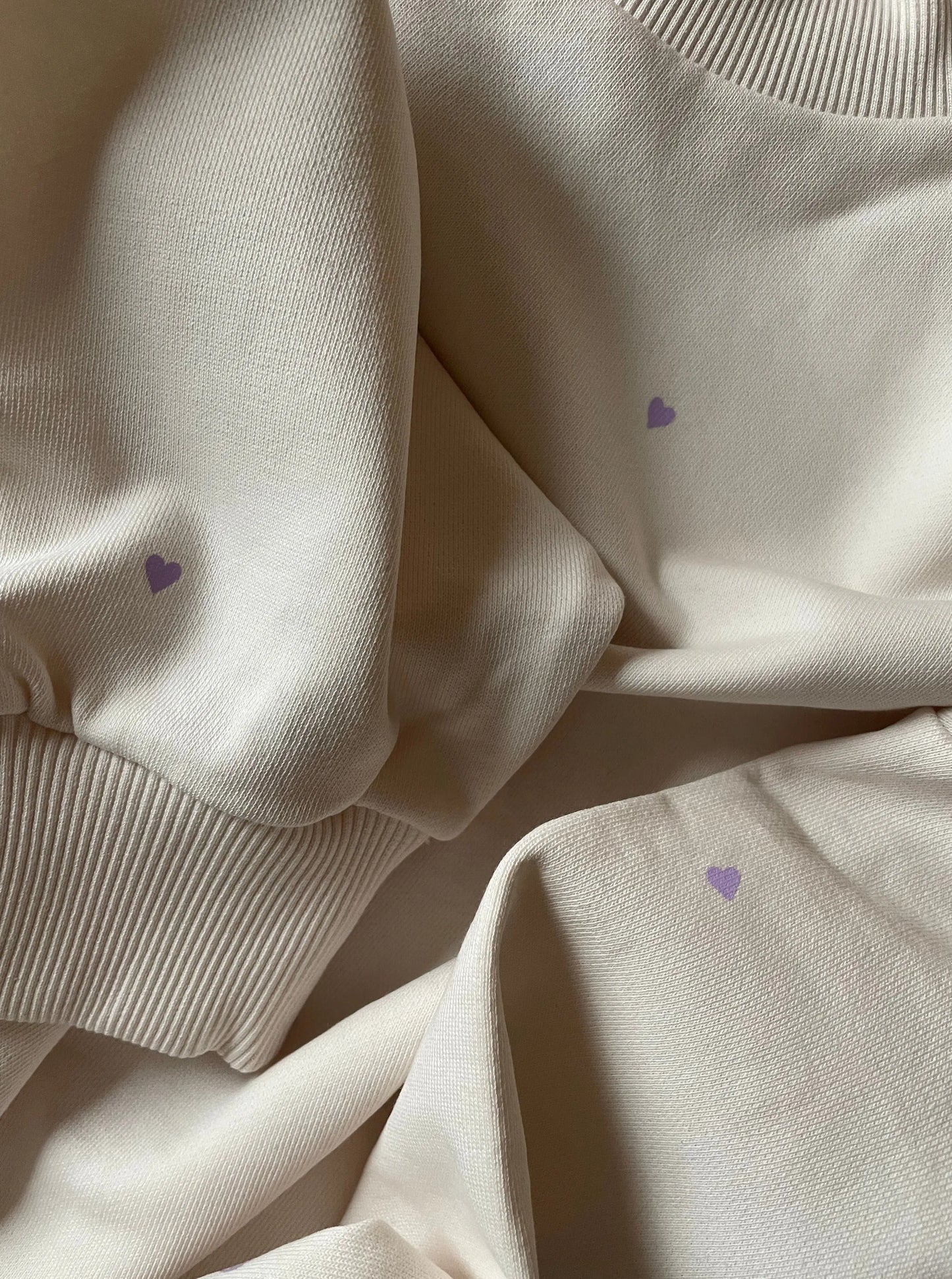 LILAC HEART - Sweatshirt - noёmvri fashion label