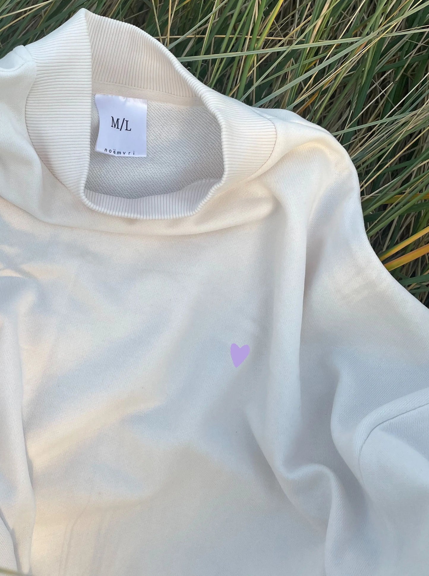 LILAC HEART - Sweatshirt - noёmvri fashion label