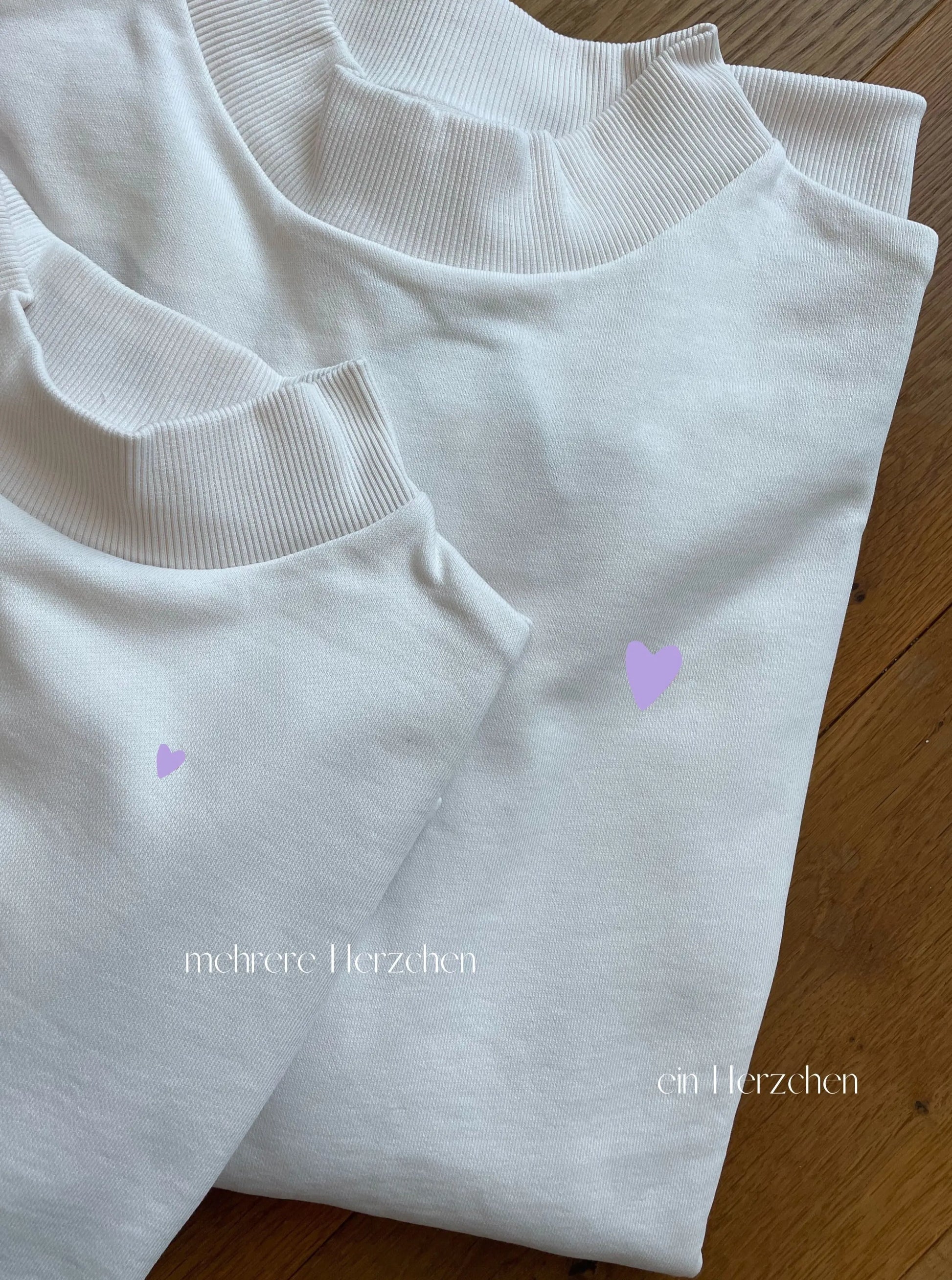 LILAC HEART - Sweatshirt - noёmvri fashion label