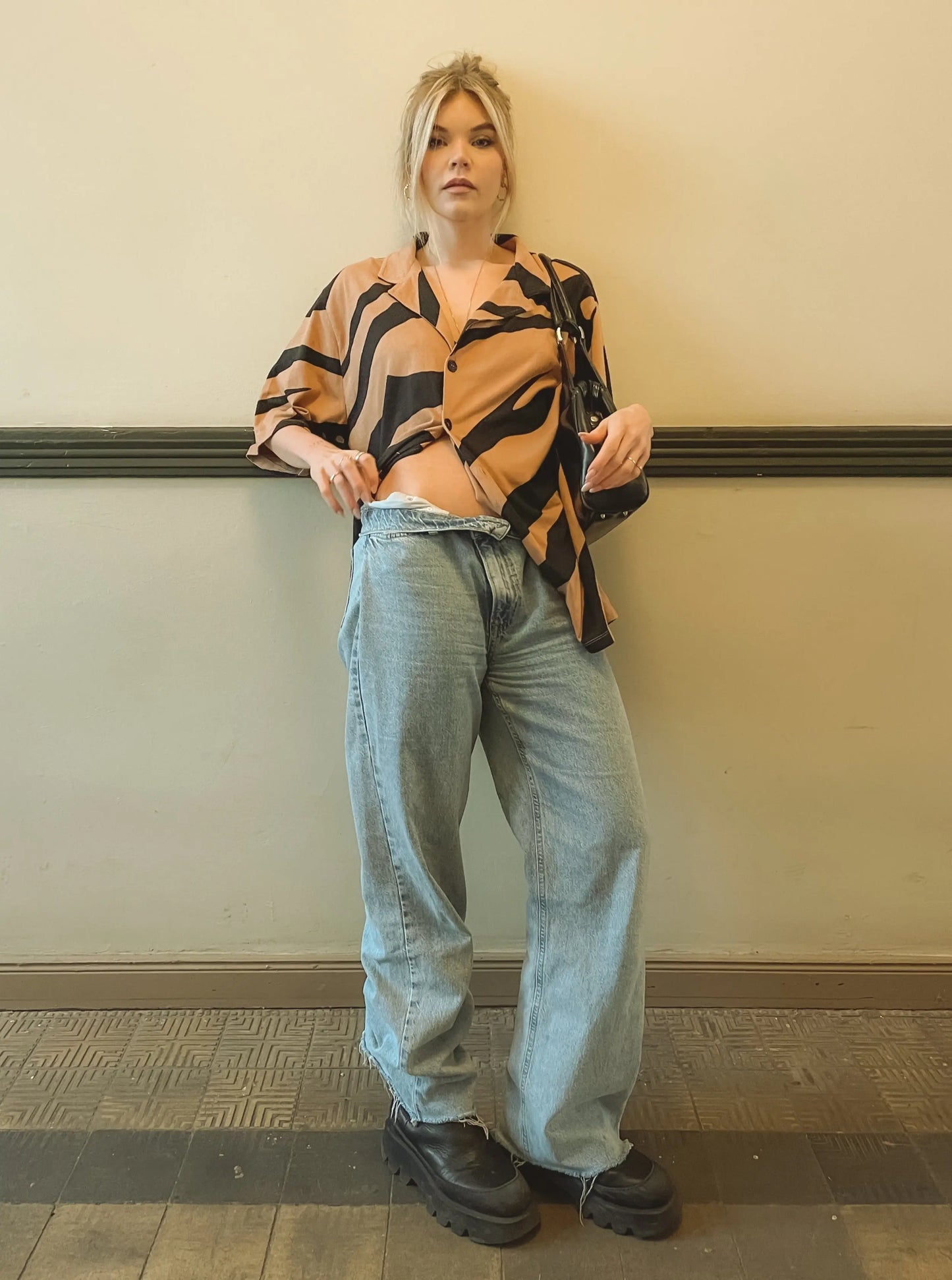 Modal Hemd - Tiger - noёmvri fashion label