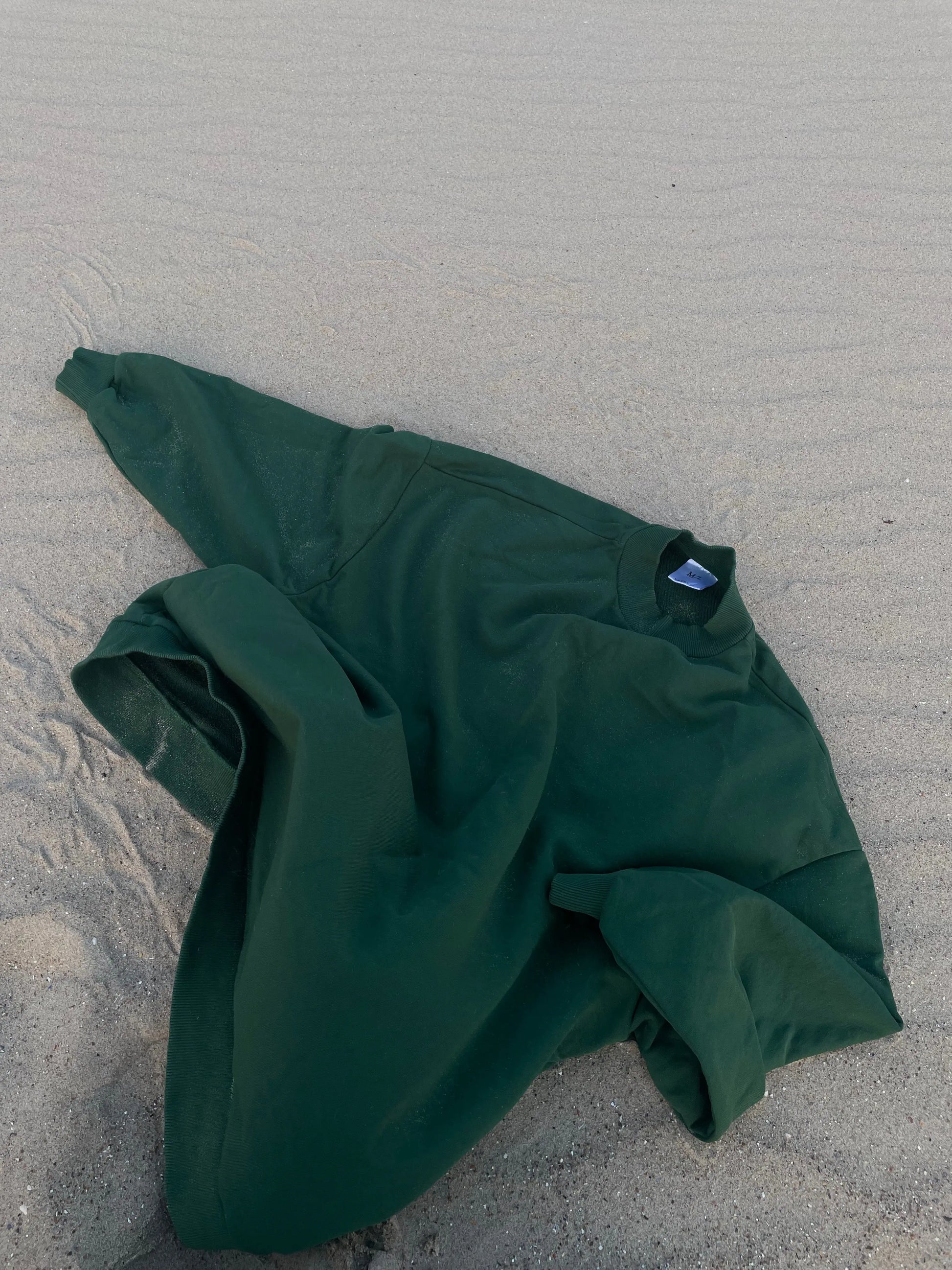 Sweatshirt Turtleneck / green - noёmvri fashion label