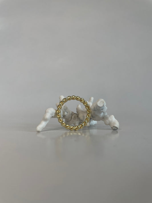 Swirl Ring gold - noёmvri fashion label