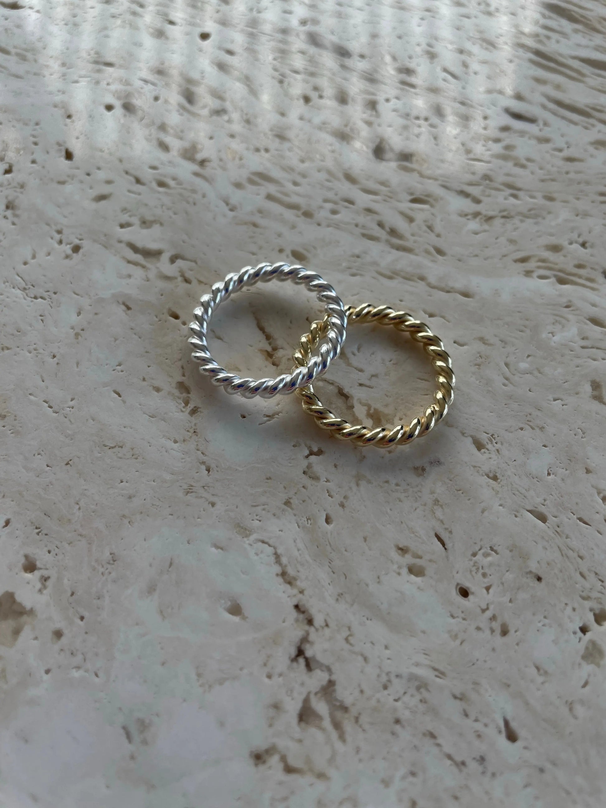 Swirl Ring silber - noёmvri fashion label