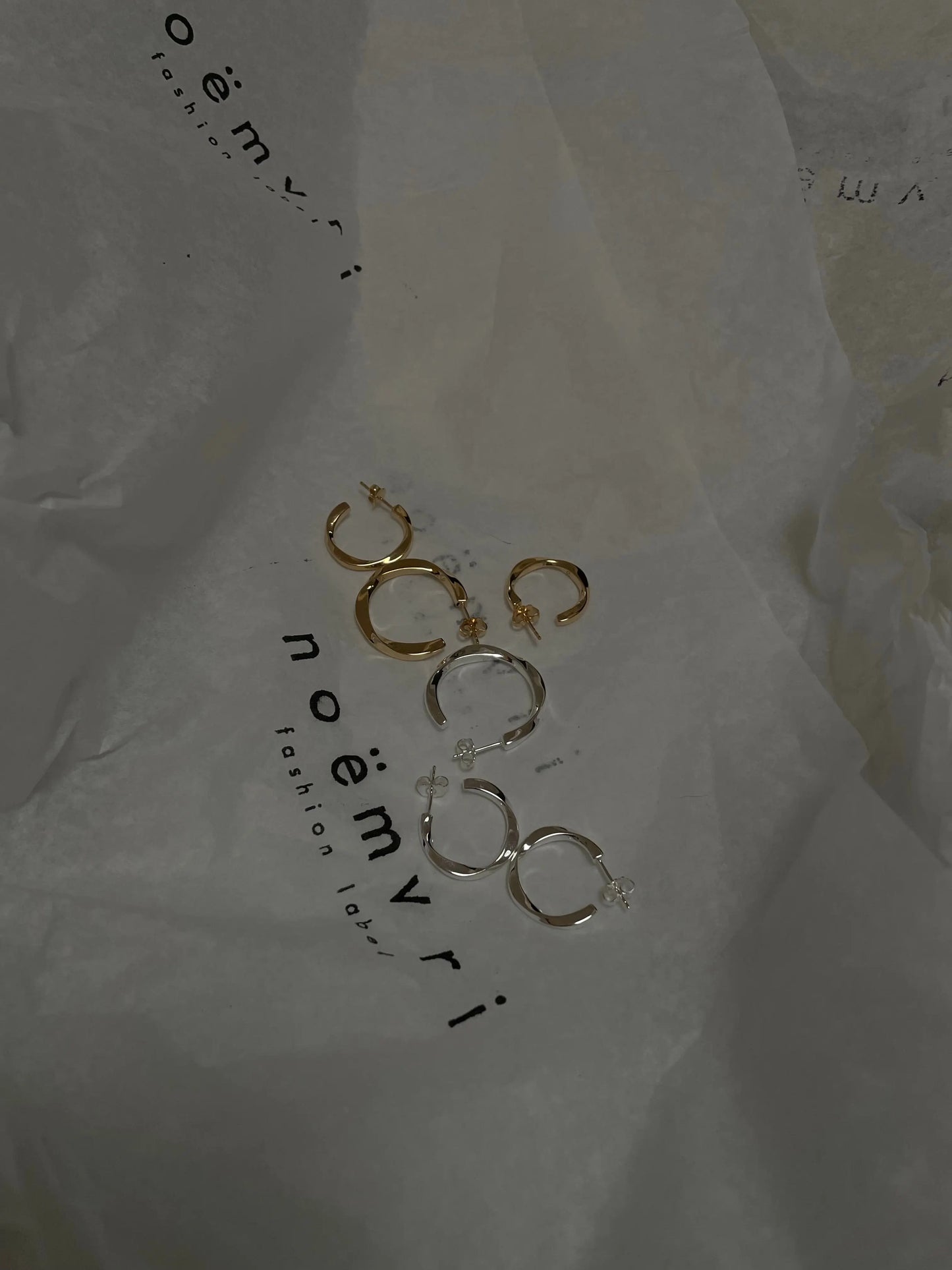 Twisted Creole - Leni small gold - noёmvri fashion label