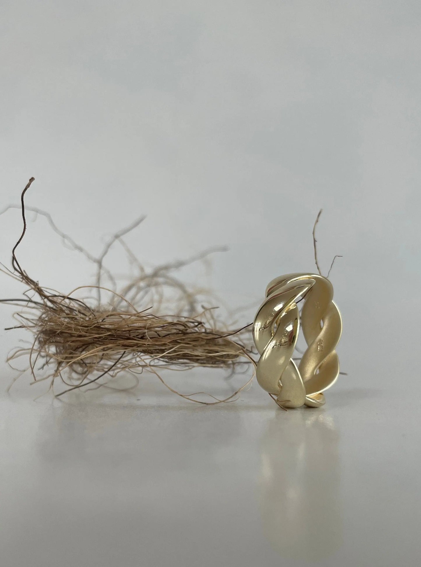 braid Ring gold - noёmvri fashion label