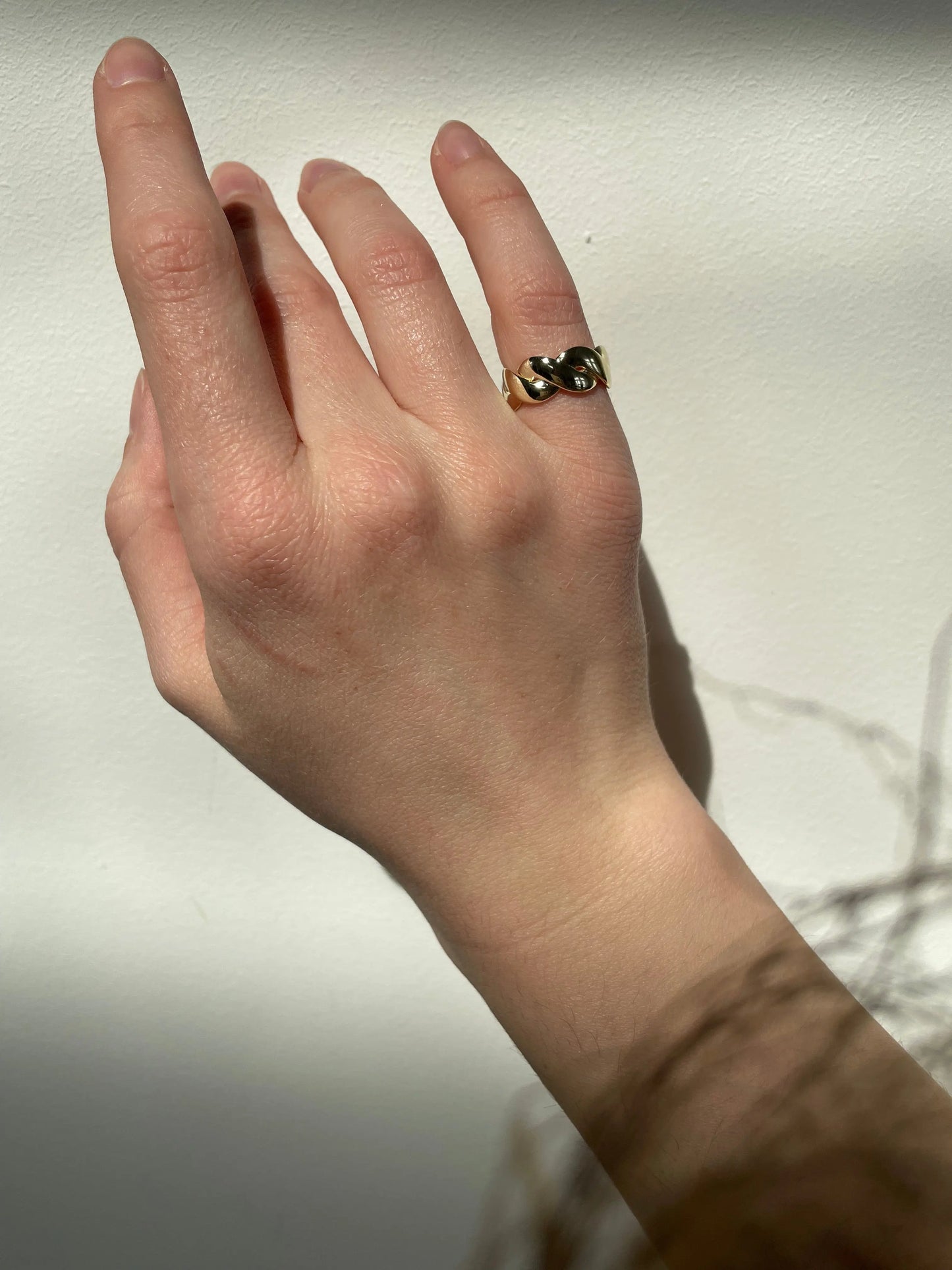 braid Ring gold - noёmvri fashion label