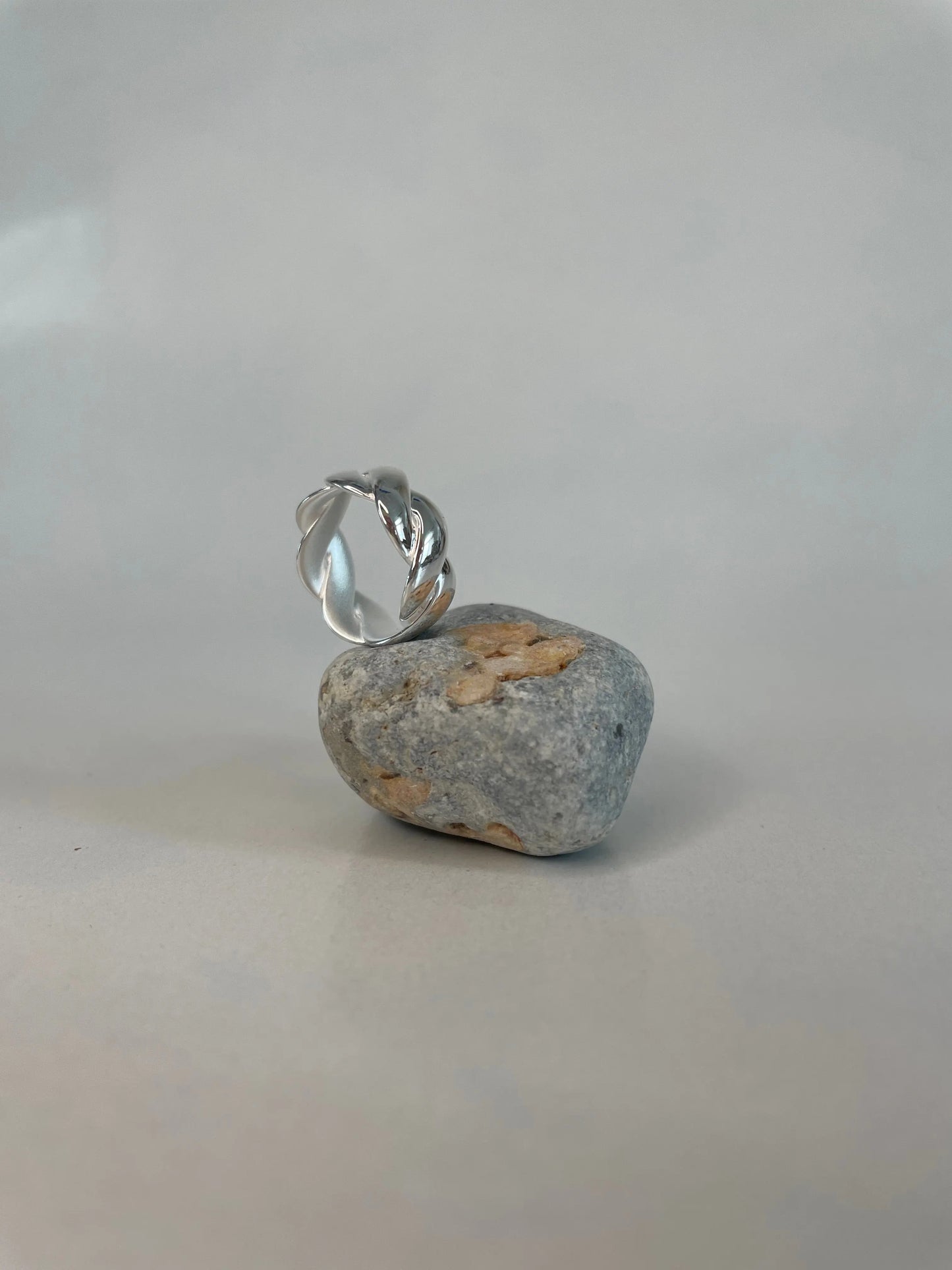 braid Ring silber - noёmvri fashion label