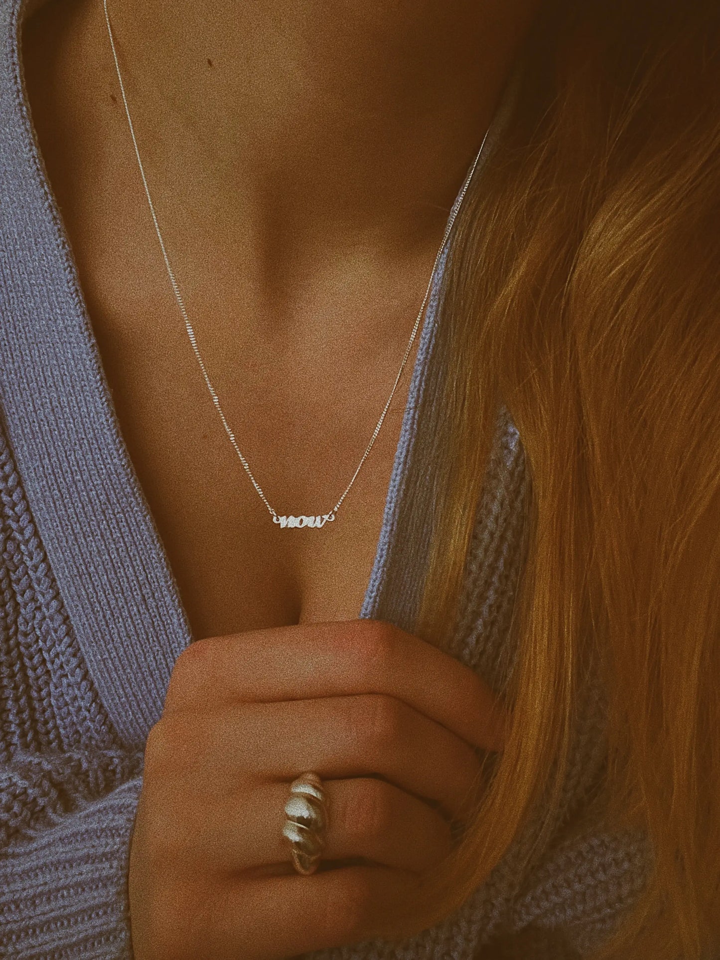 now Kette Silber - noёmvri fashion label