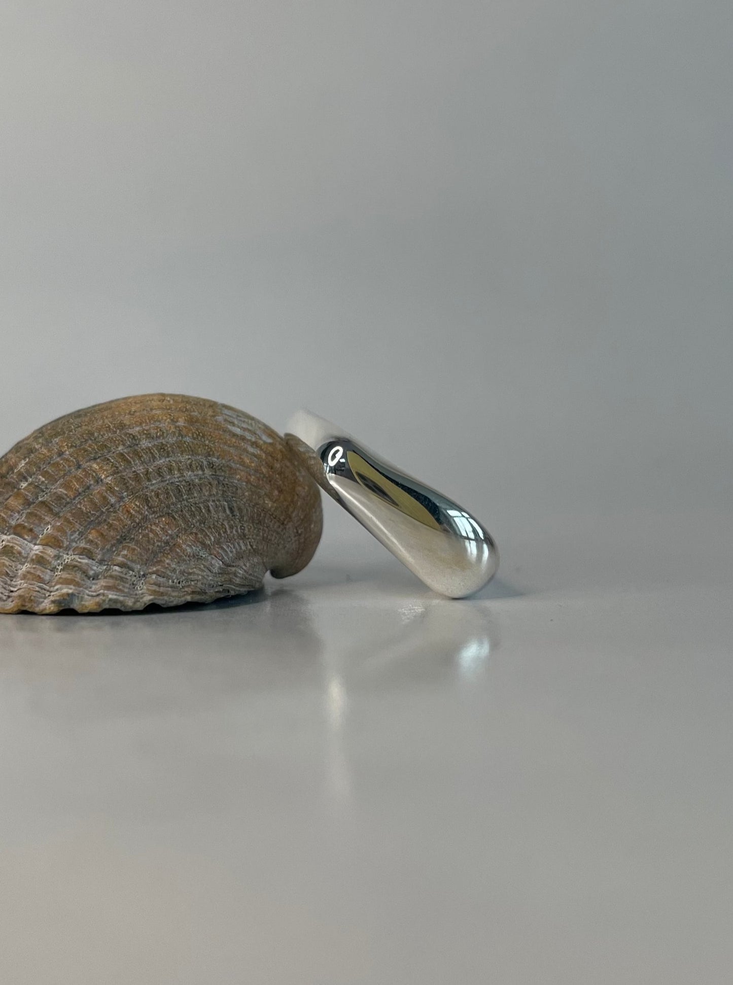 organischer Ring small silber - noёmvri fashion label