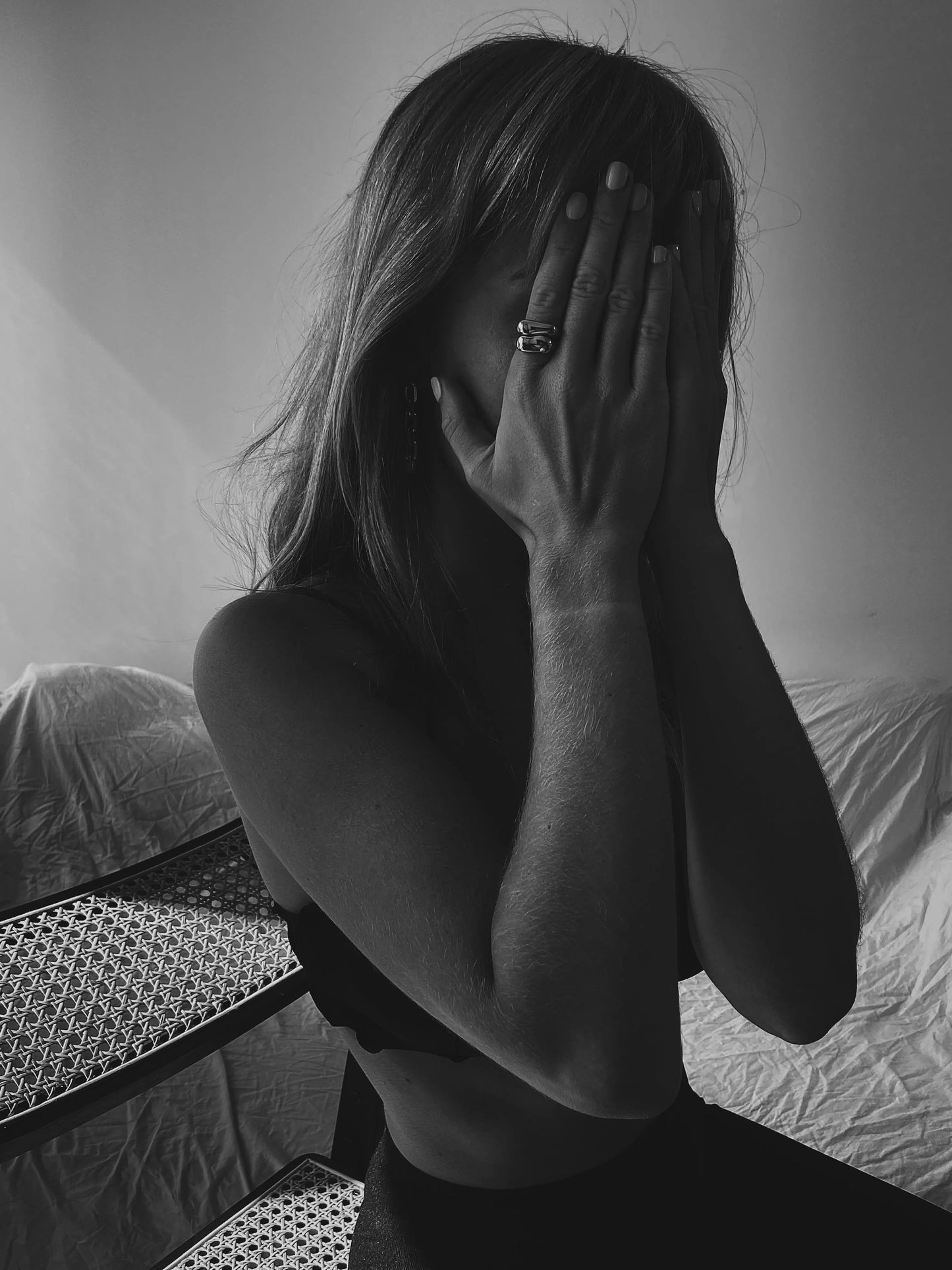 organischer Ring small silber - noёmvri fashion label