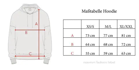 oversized Hoodie / grey - noёmvri fashion label