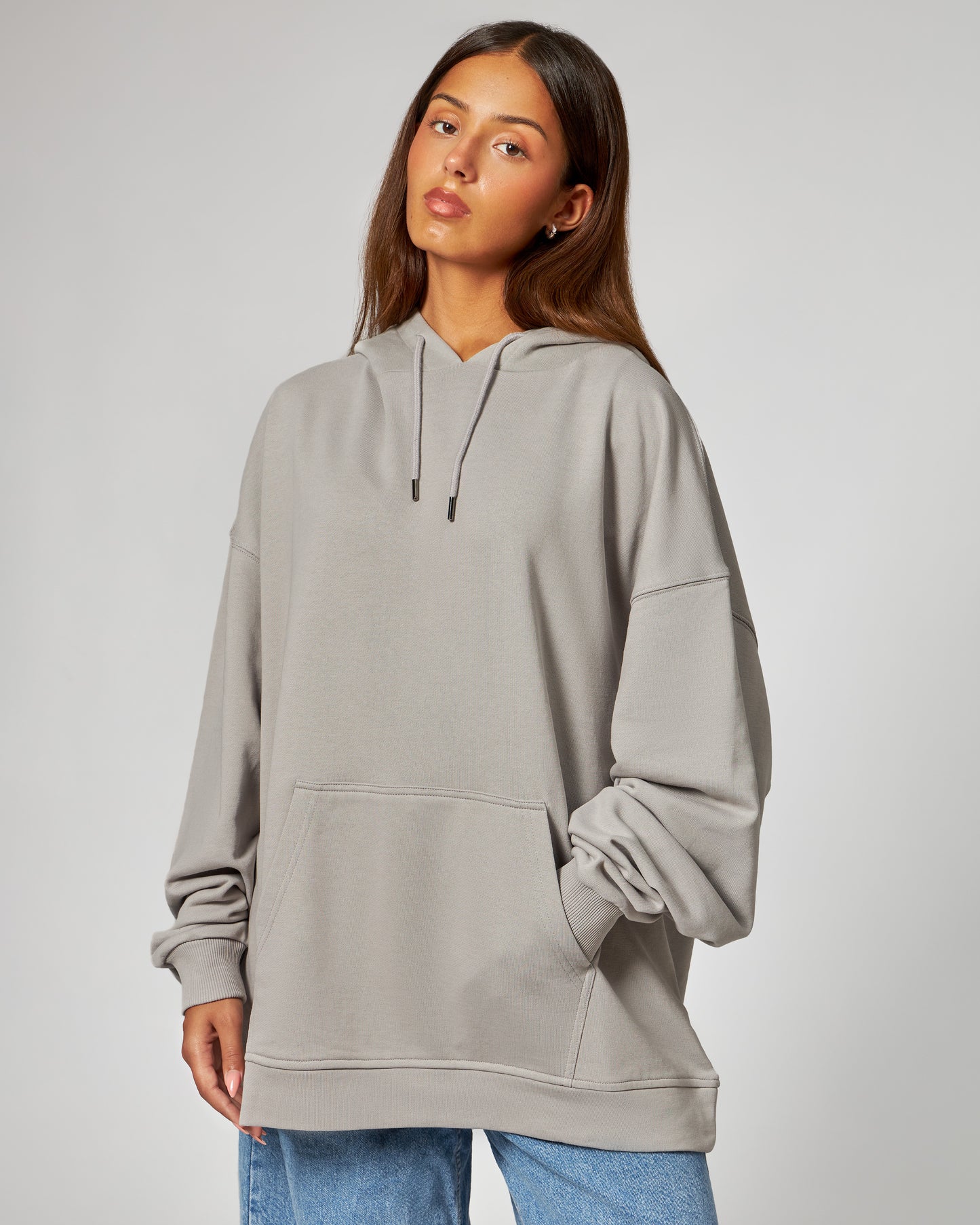 oversized Hoodie / grey