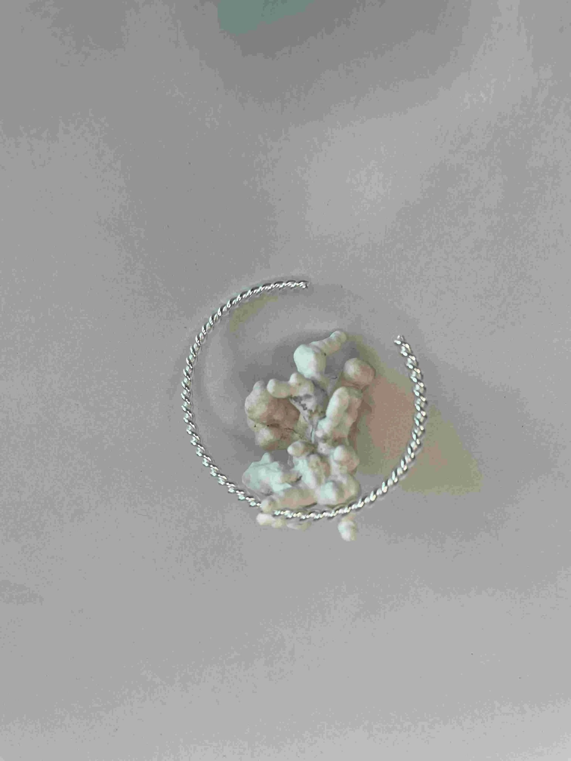 Armspange swirl silber - noёmvri fashion label