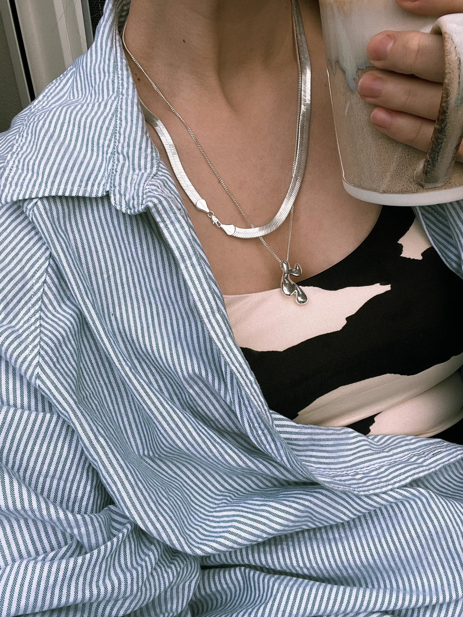 Kette Carrie silber - noёmvri fashion label